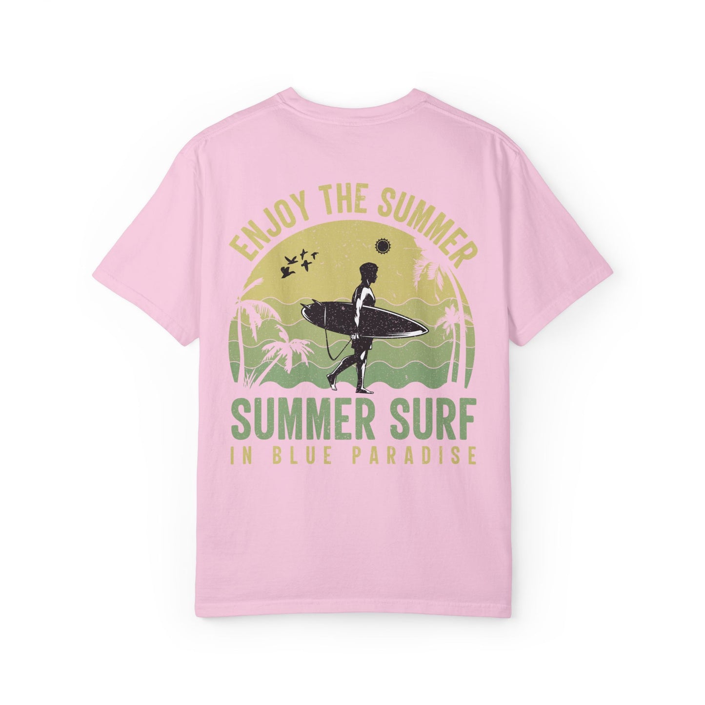 Vintage Summer Surf T-shirt, Summer Vibes, Beachwear, Unisex Graphic Tee, Casual Summer Apparel, Vacation Shirt