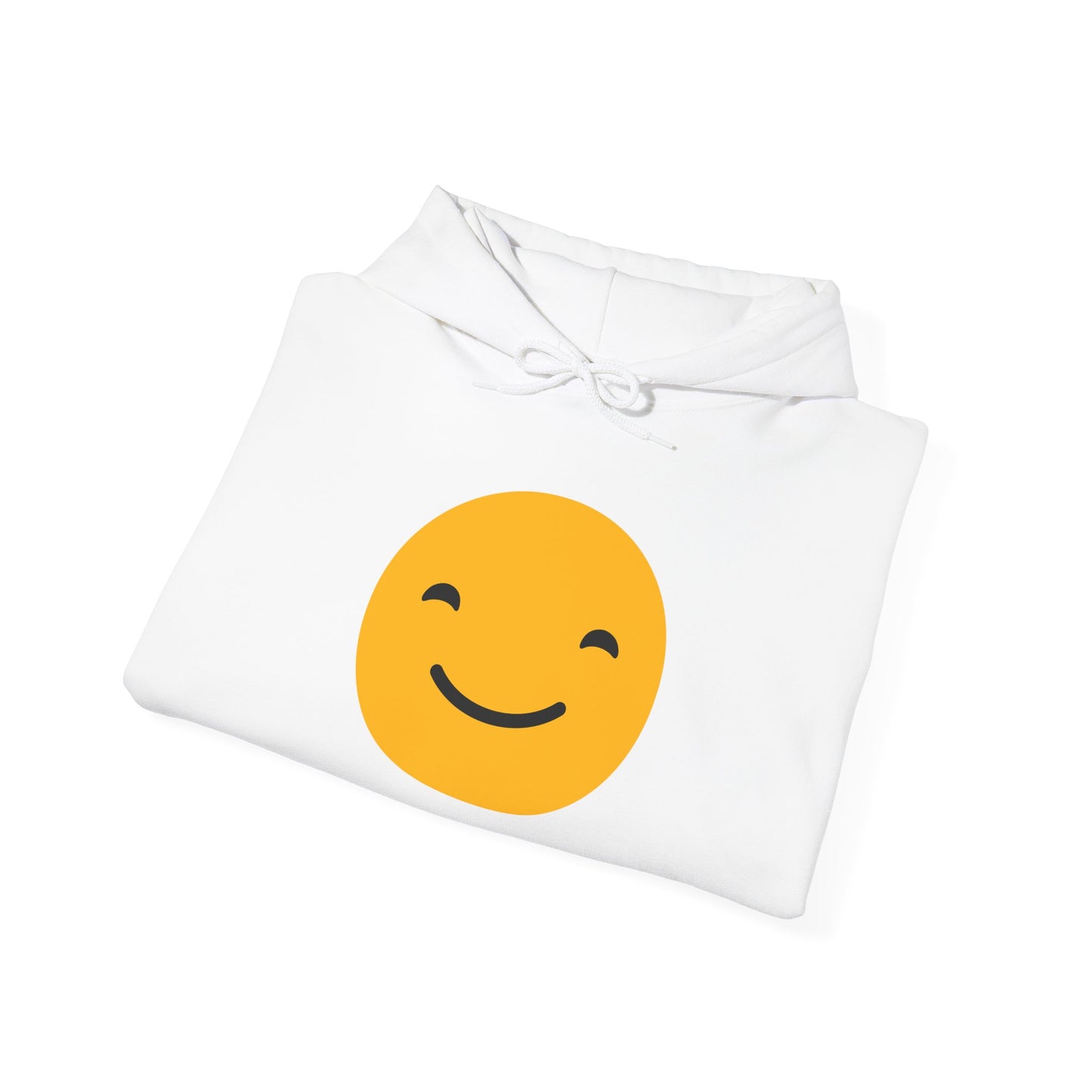 Smiley Face Unisex Hoodie - Happy Vibe Sweatshirt