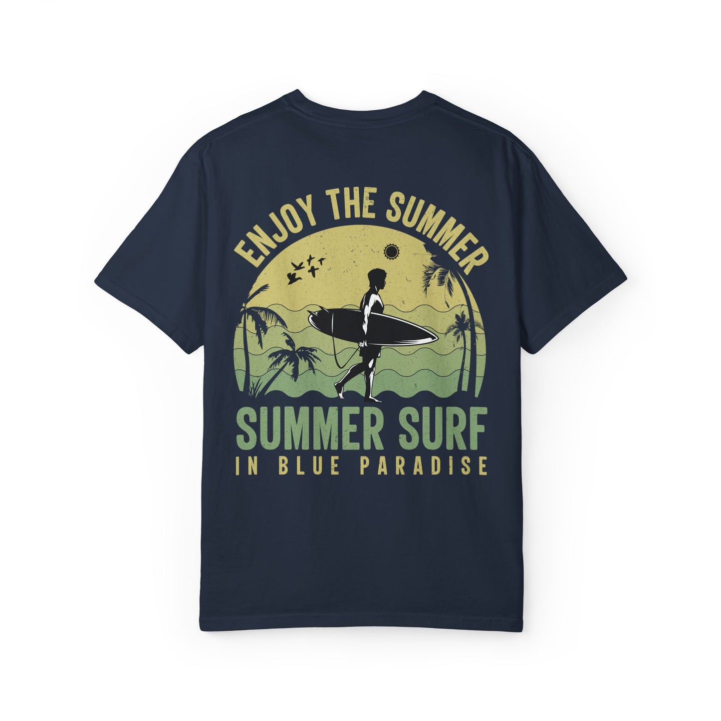 Vintage Summer Surf T-shirt, Summer Vibes, Beachwear, Unisex Graphic Tee, Casual Summer Apparel, Vacation Shirt