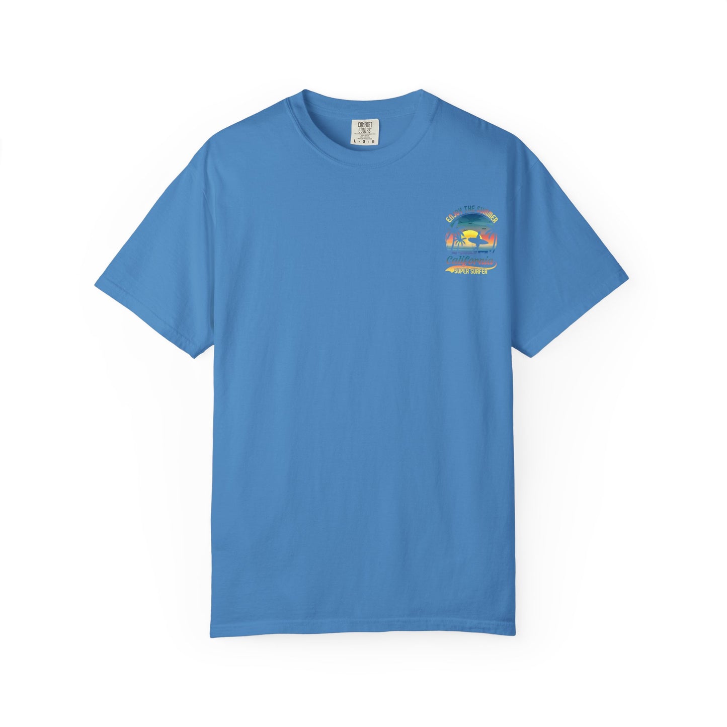 California Summer Vibes T-Shirt, Unisex Beach Tee, Surfing Apparel, Gift for Surfers, Summer Wardrobe Essential