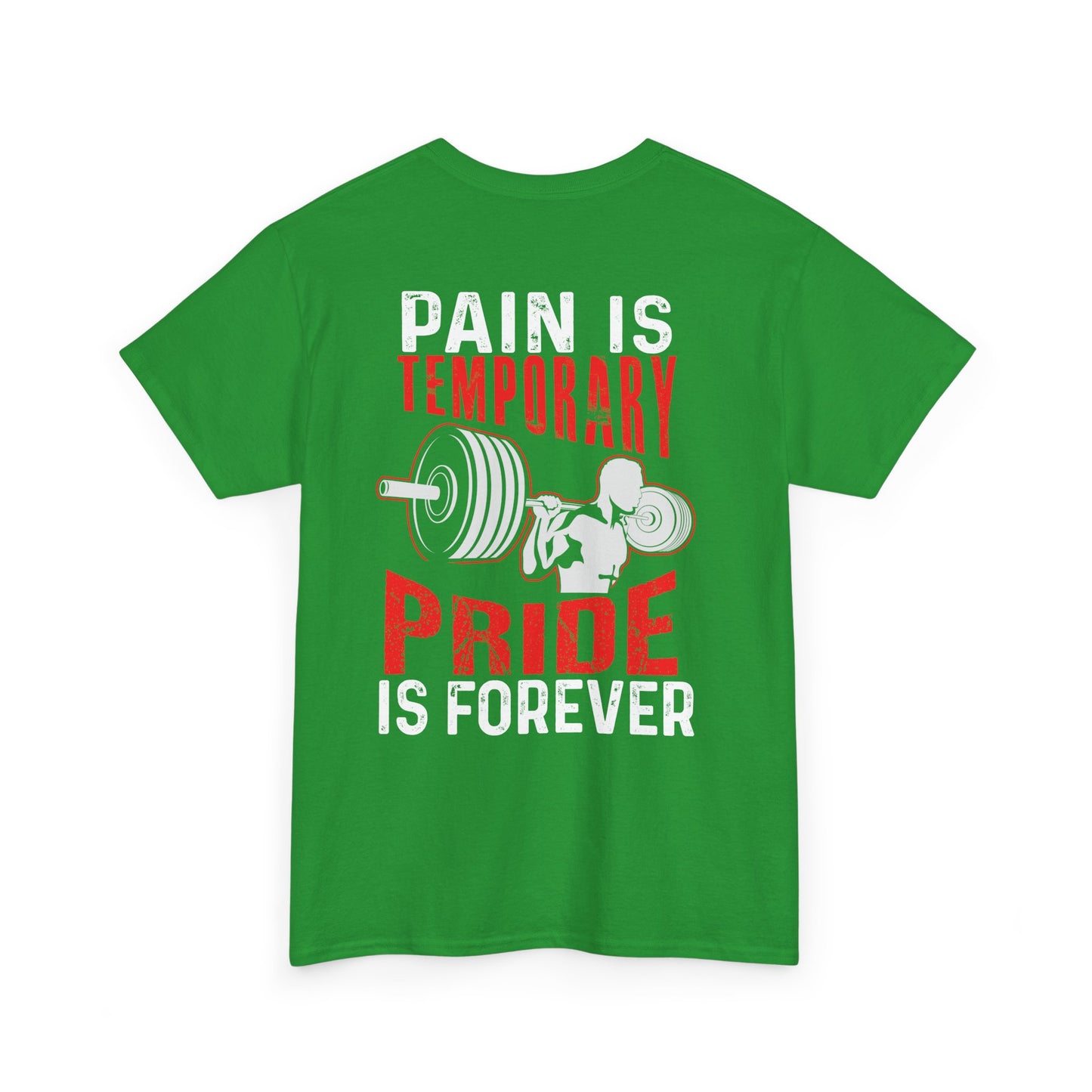 Temporary Pride Unisex Cotton Tee, Fitness Shirt, Apparel, Workout Top, Gift, Celebration Tee