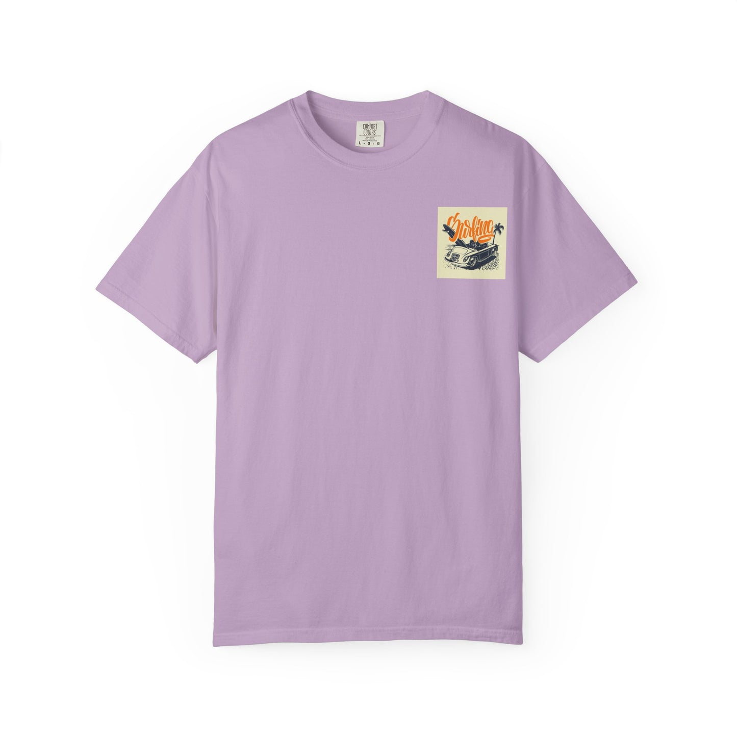 Retro Surfing Unisex T-Shirt, Beach Vibe Tee, Summer Casual Wear, Vacation Shirt, Surf Lover Gift, Ocean Adventure Top