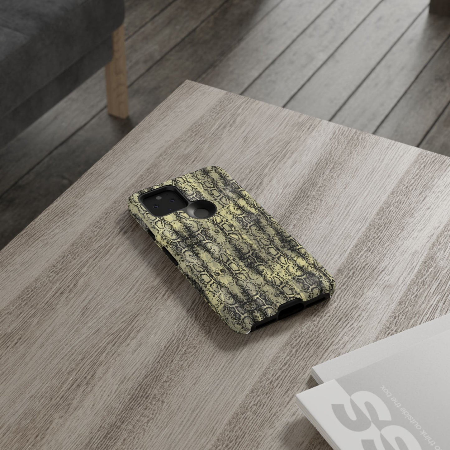 Snake Pattern Phone Case – Tough & Stylish Protection for Your Device Show off your wild side while keeping your phone protected with this sleek snake pattern case—designed for both fashion and function.