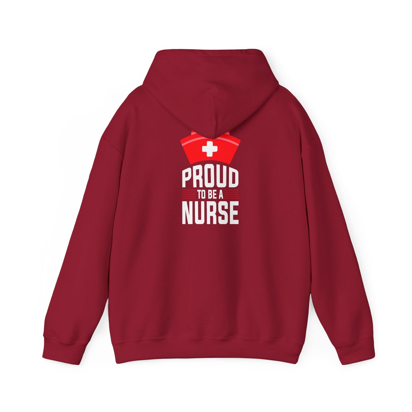 Nurse Life Hoodie - Unisex Heavy Blend™ Sweatshirt with Red Cross Design