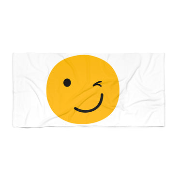 Smiling Sunshine Beach Towel - Perfect for Summer Fun