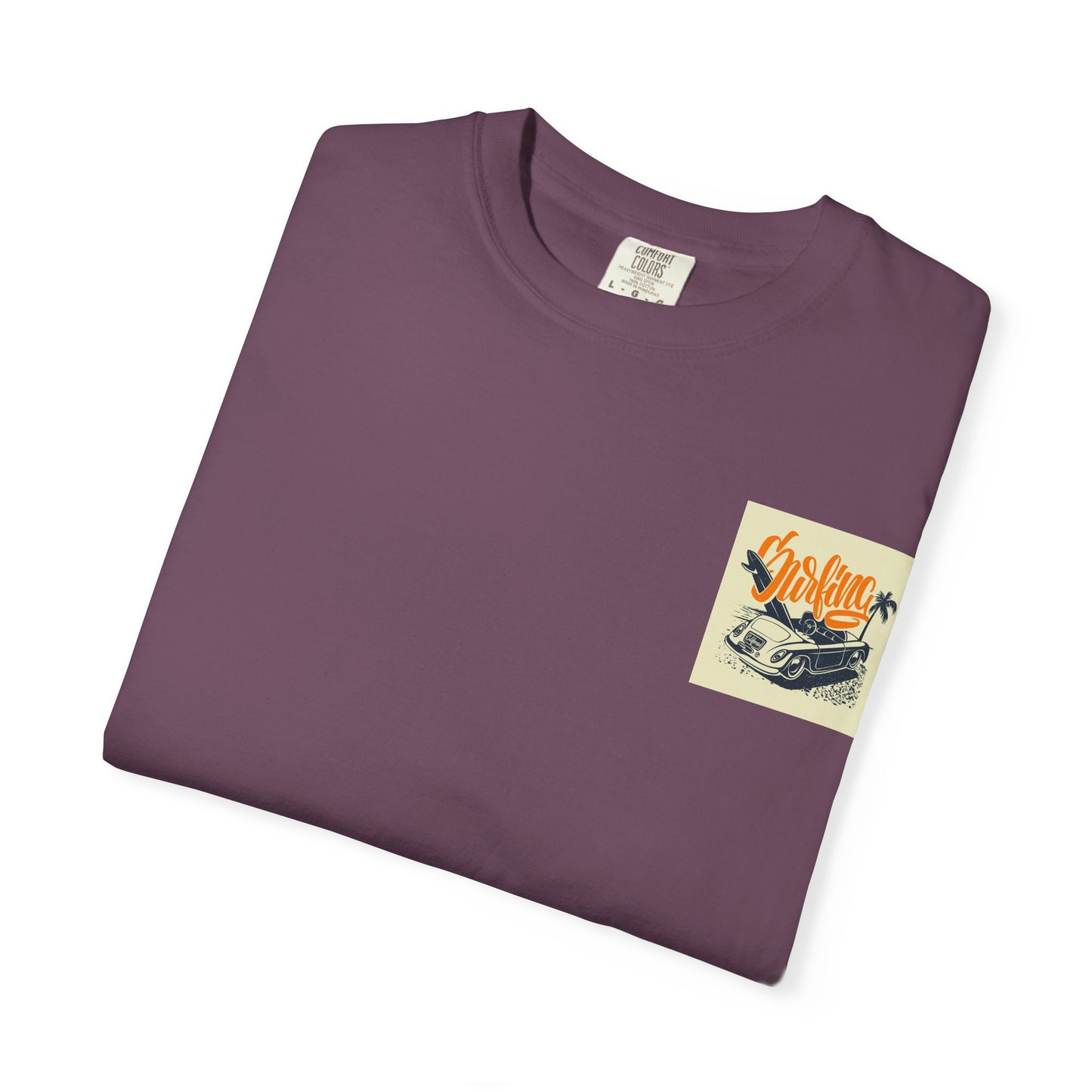 Retro Surfing Unisex T-Shirt, Beach Vibe Tee, Summer Casual Wear, Vacation Shirt, Surf Lover Gift, Ocean Adventure Top