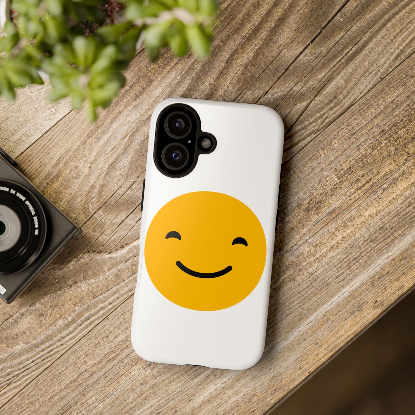 Happy Face Phone Case - Tough and Stylish Protection