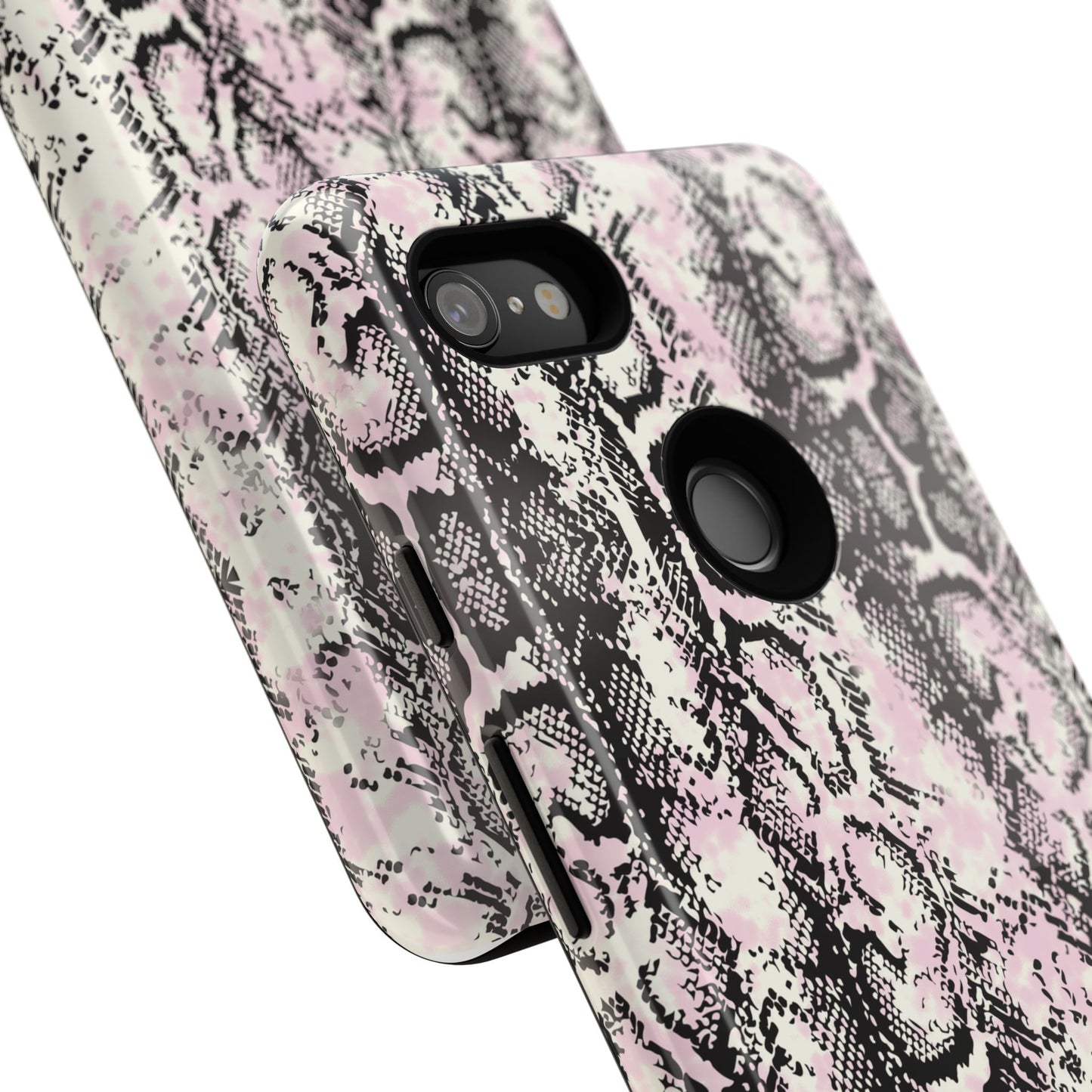 Stylish Snake Print Phone Case – Trendy Design, Tough Protection Make a bold fashion statement while keeping your phone safe with this sleek and durable snake print case.