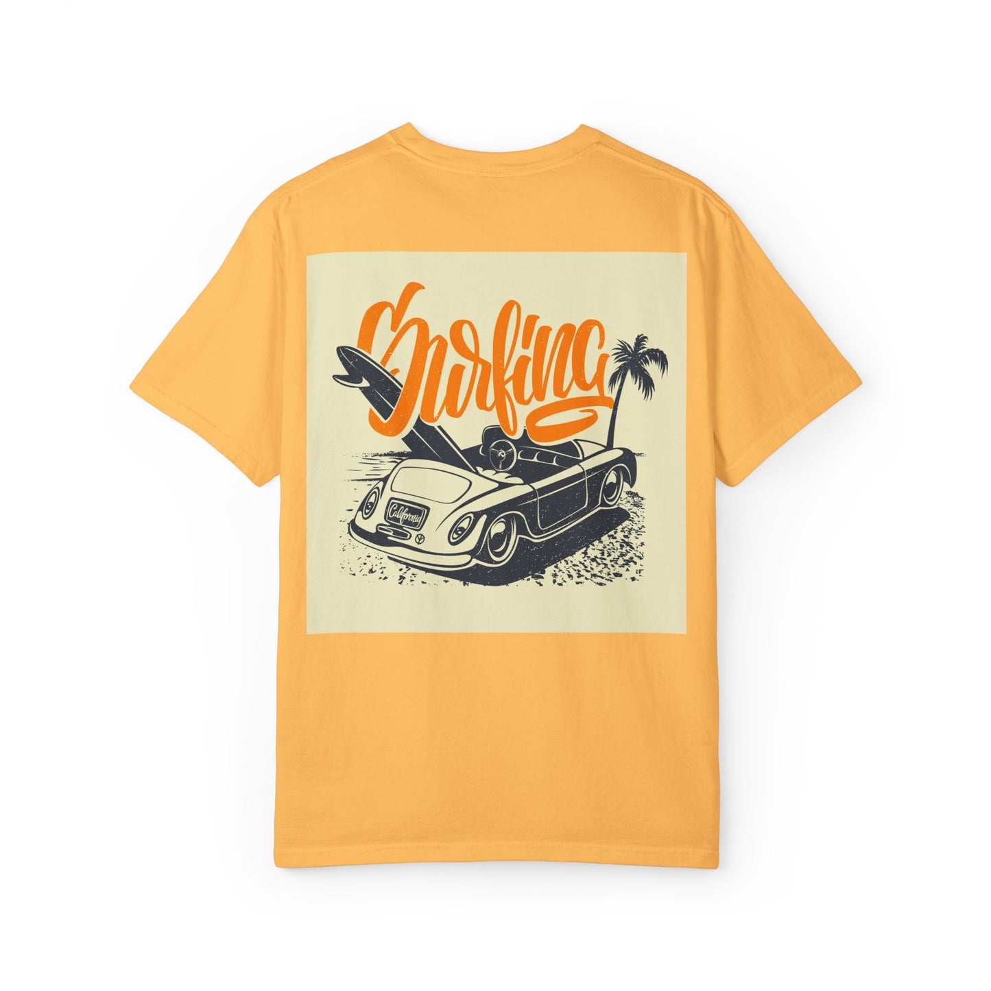 Retro Surfing Unisex T-Shirt, Beach Vibe Tee, Summer Casual Wear, Vacation Shirt, Surf Lover Gift, Ocean Adventure Top