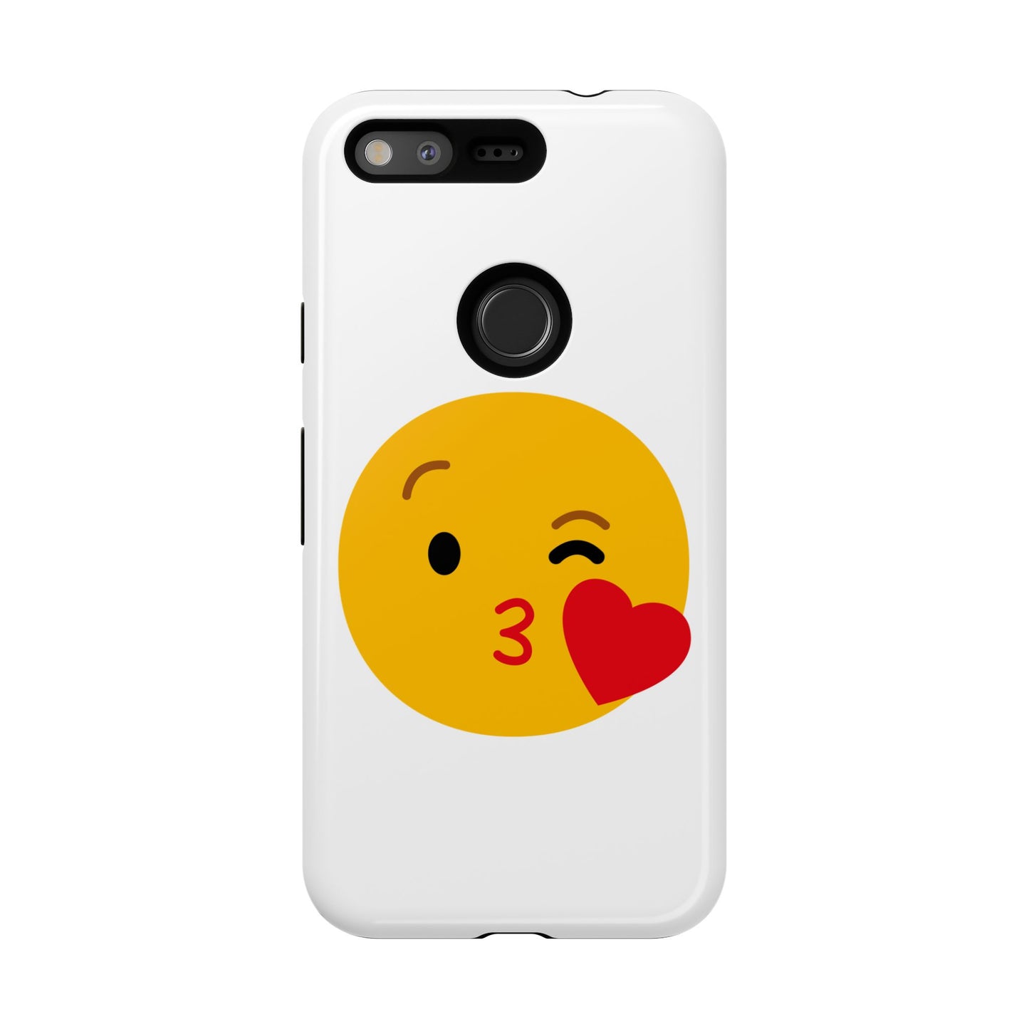 Cute Emoji Phone Case - Kissy Face Design for Stylish Protection