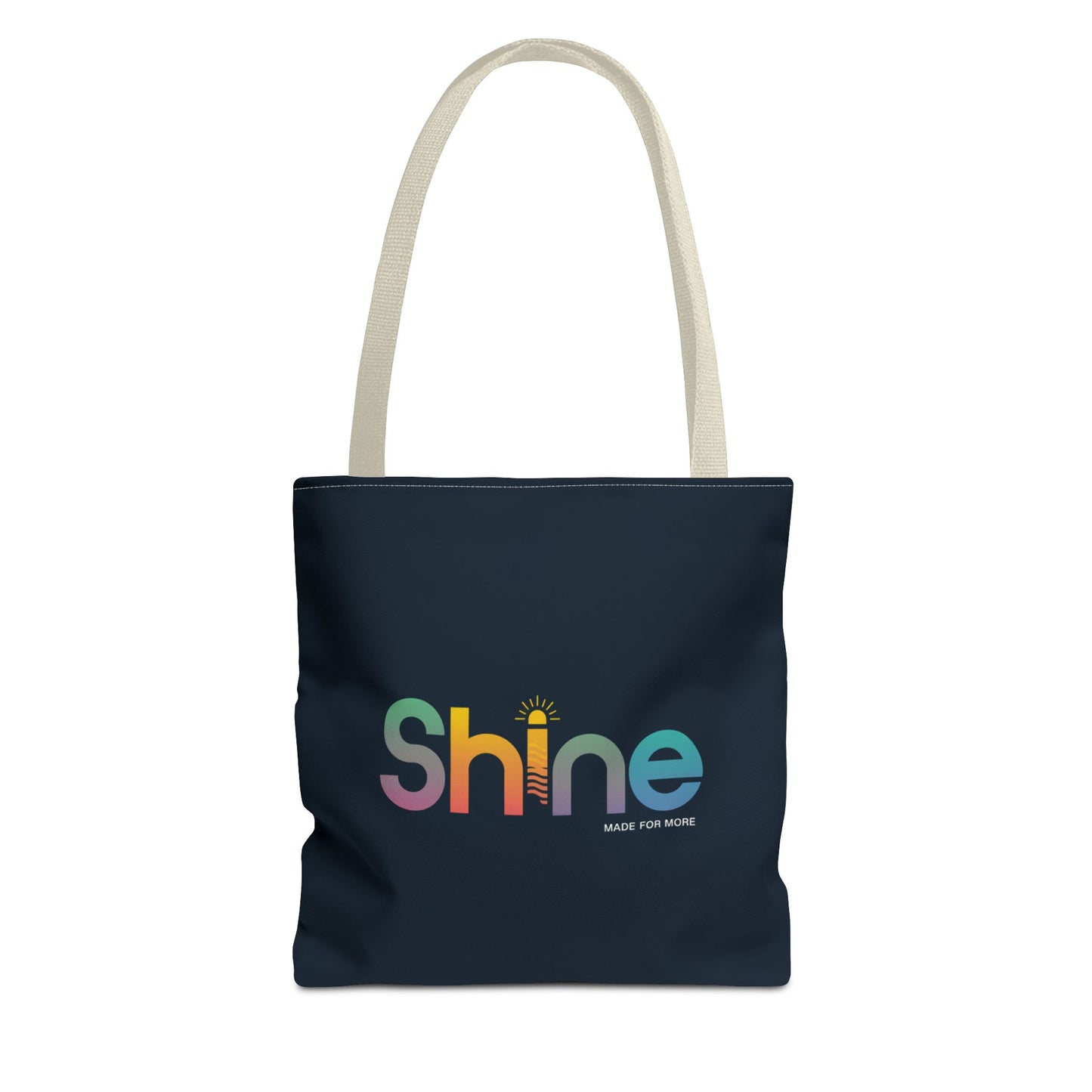 Inspirational Tote Bag - Shine, Motivational Gift, Reusable Shopping Bag, Eco-Friendly Fashion, Daily Use Bag