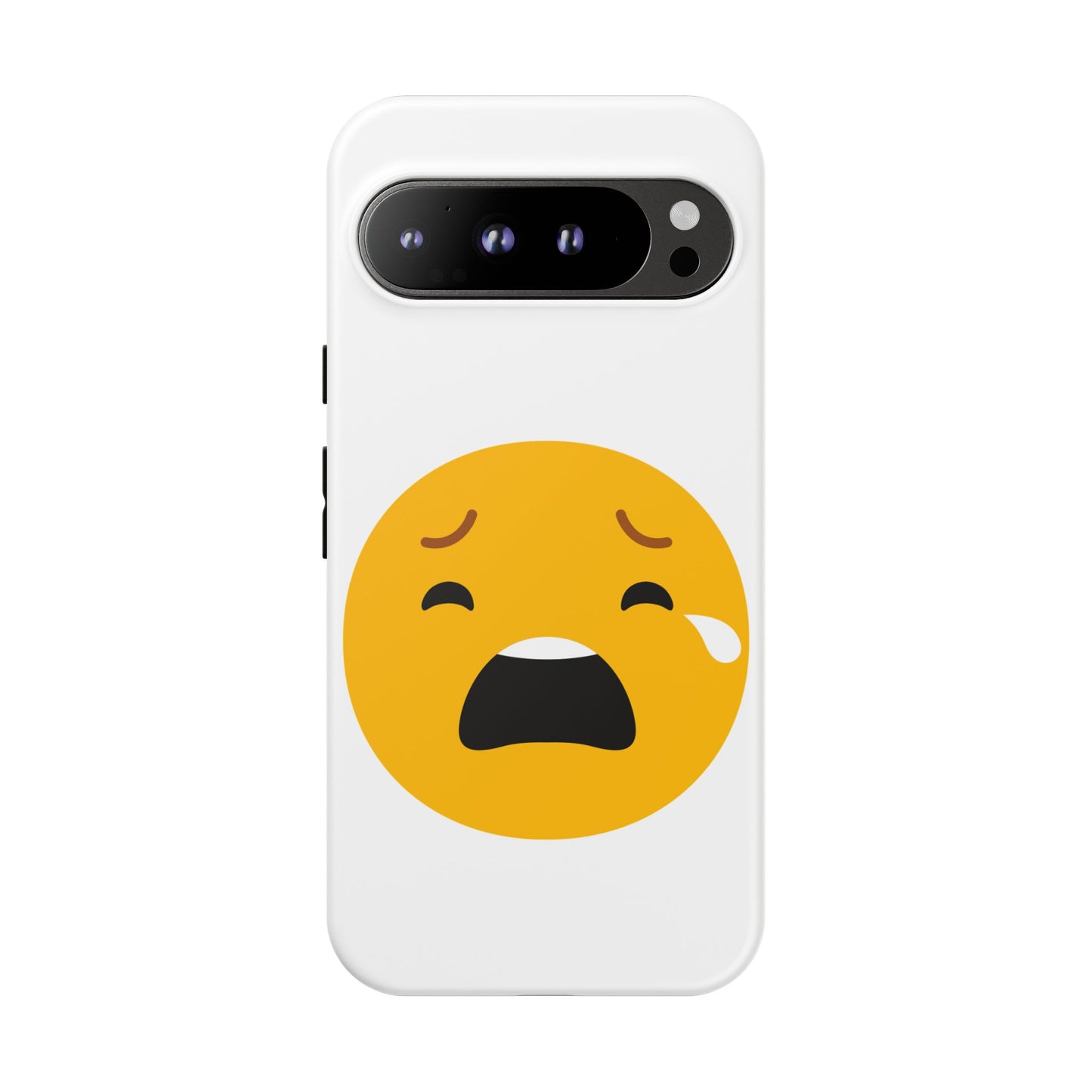 Emotional Tough Case – Sad Emoji Phone Case for Supportive Gifts