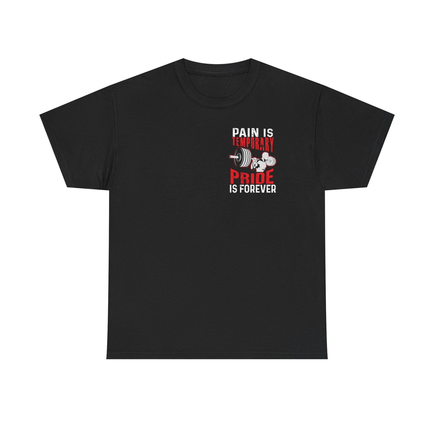 Temporary Pride Unisex Cotton Tee, Fitness Shirt, Apparel, Workout Top, Gift, Celebration Tee