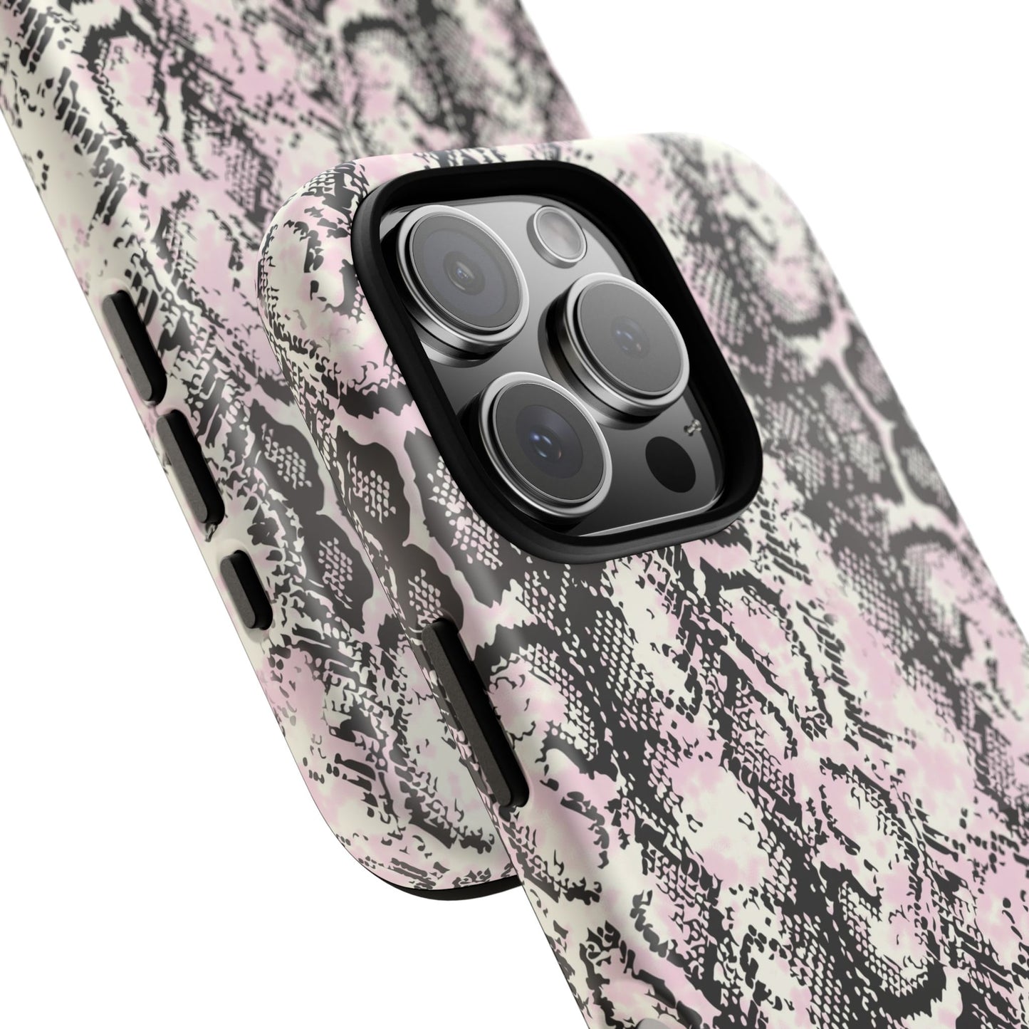 Stylish Snake Print Phone Case - Tough Protection for Trendsetters