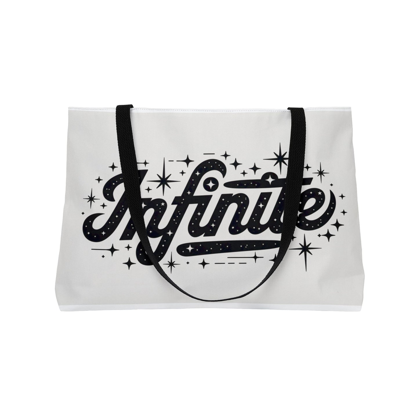 Stylish Weekender Tote Bag - Versatile Travel Companion, Gym, Beach, Storage, Infinite Design