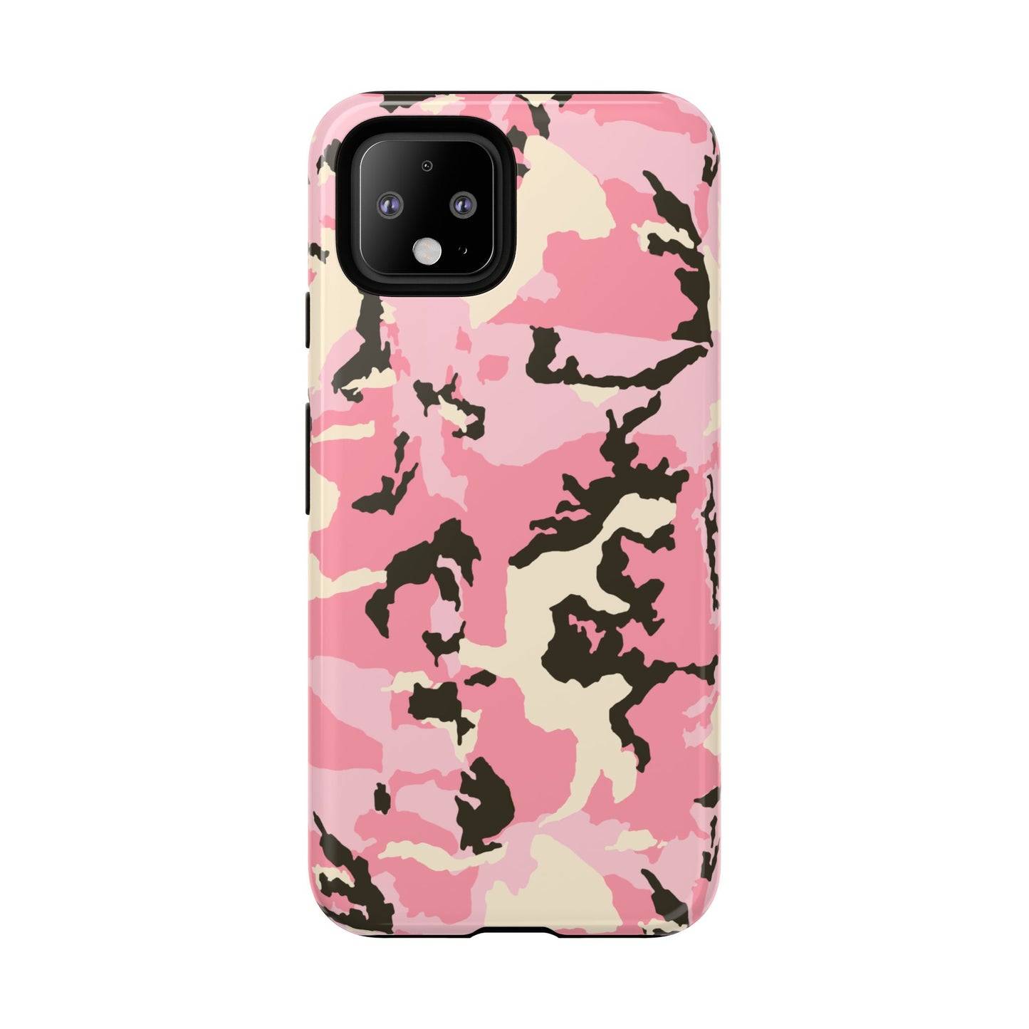 Stylish Pink Camouflage Phone Case – Tough Cases for Trendsetters