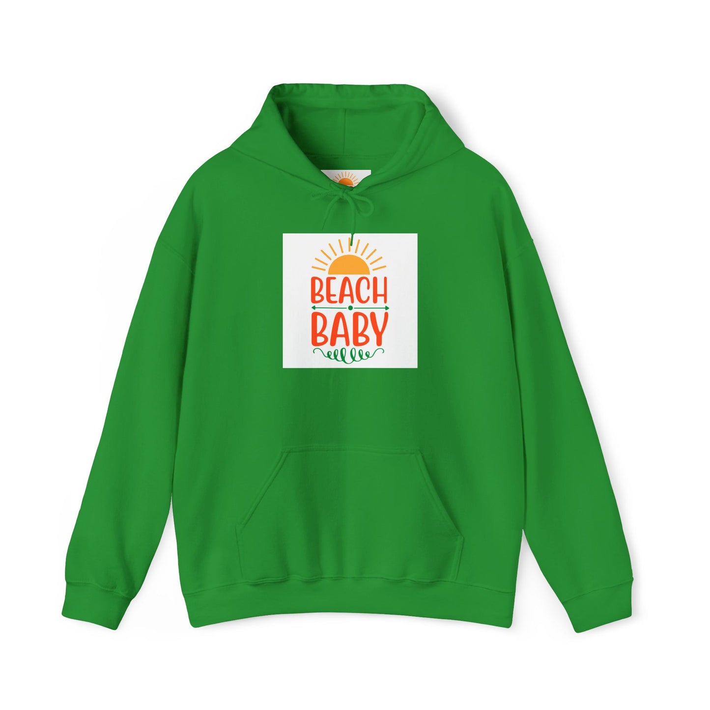 Beach Baby Hooded Sweatshirt | Summer Vibes, Beach Lover Gift, Unisex Casual Wear, Cozy Hoodie, Fun Beachwear