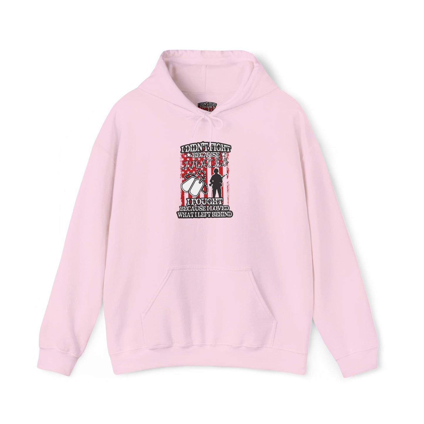 Military Supporter Hoodie, Patriotic Sweatshirt, Independence Day Gift, Veteran Clothing, USA Flag Apparel