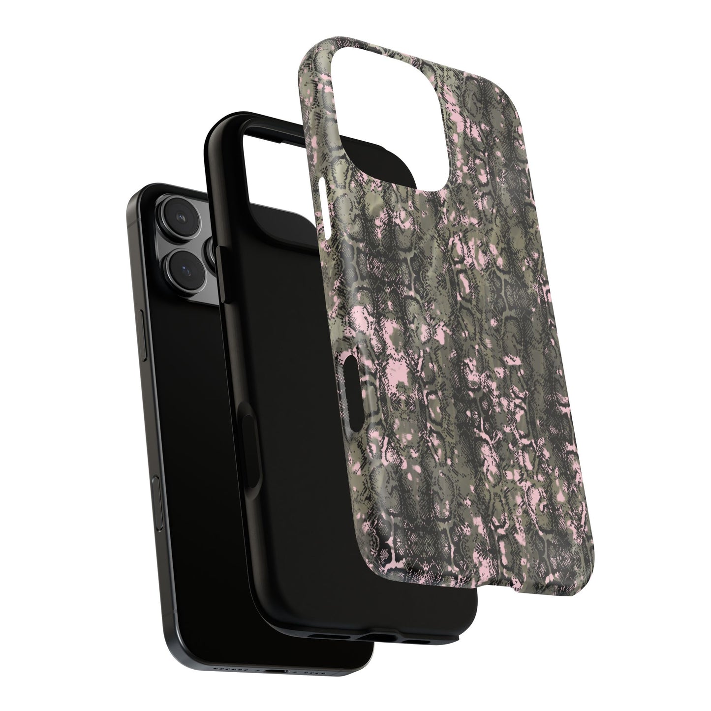 Camo Snake Pattern Phone Case – Rugged Protection Meets Bold Style Turn heads while protecting your phone with this fierce camo snake pattern case—where urban edge meets outdoor grit.