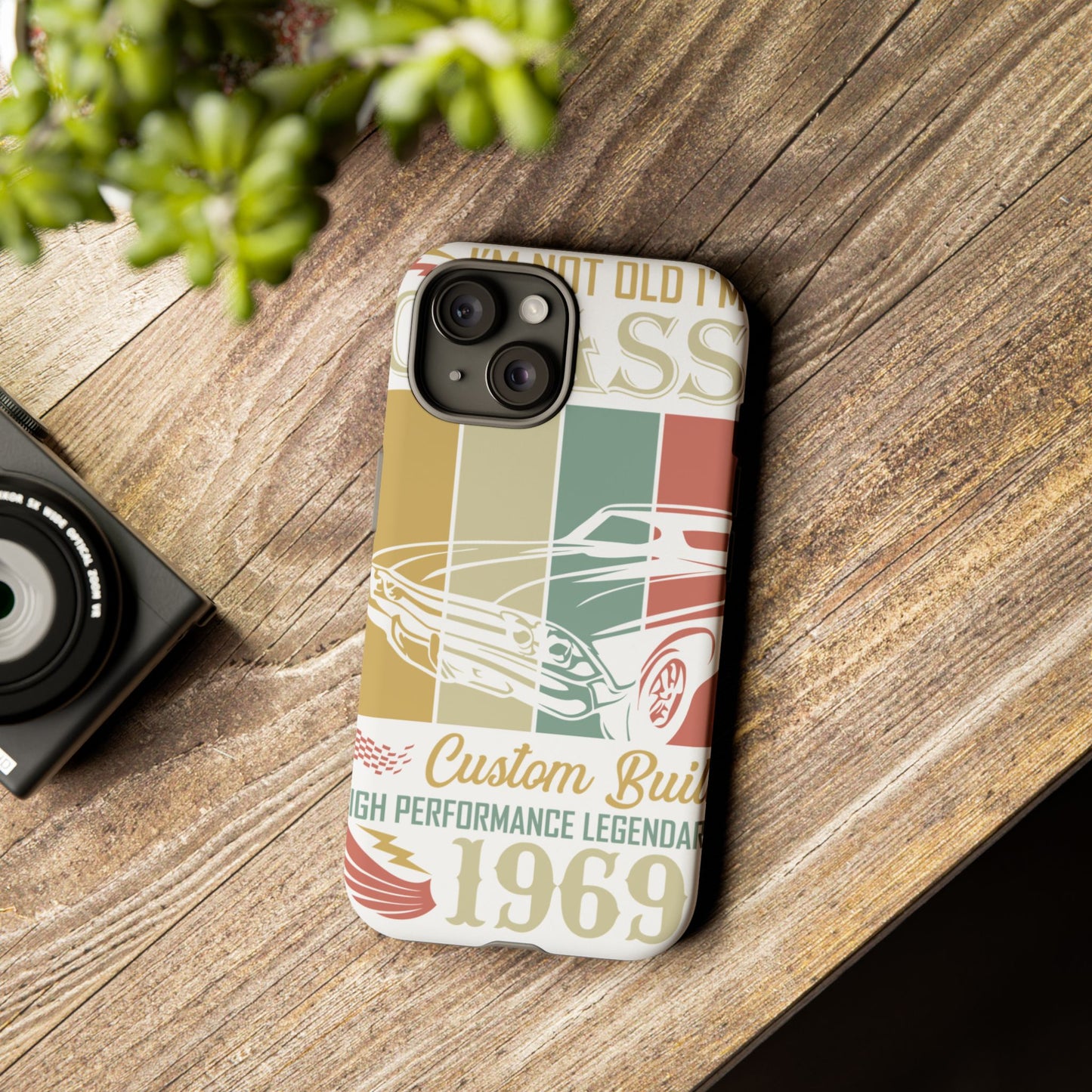 Vintage Classic Car Tough Case - Retro 1969 Design