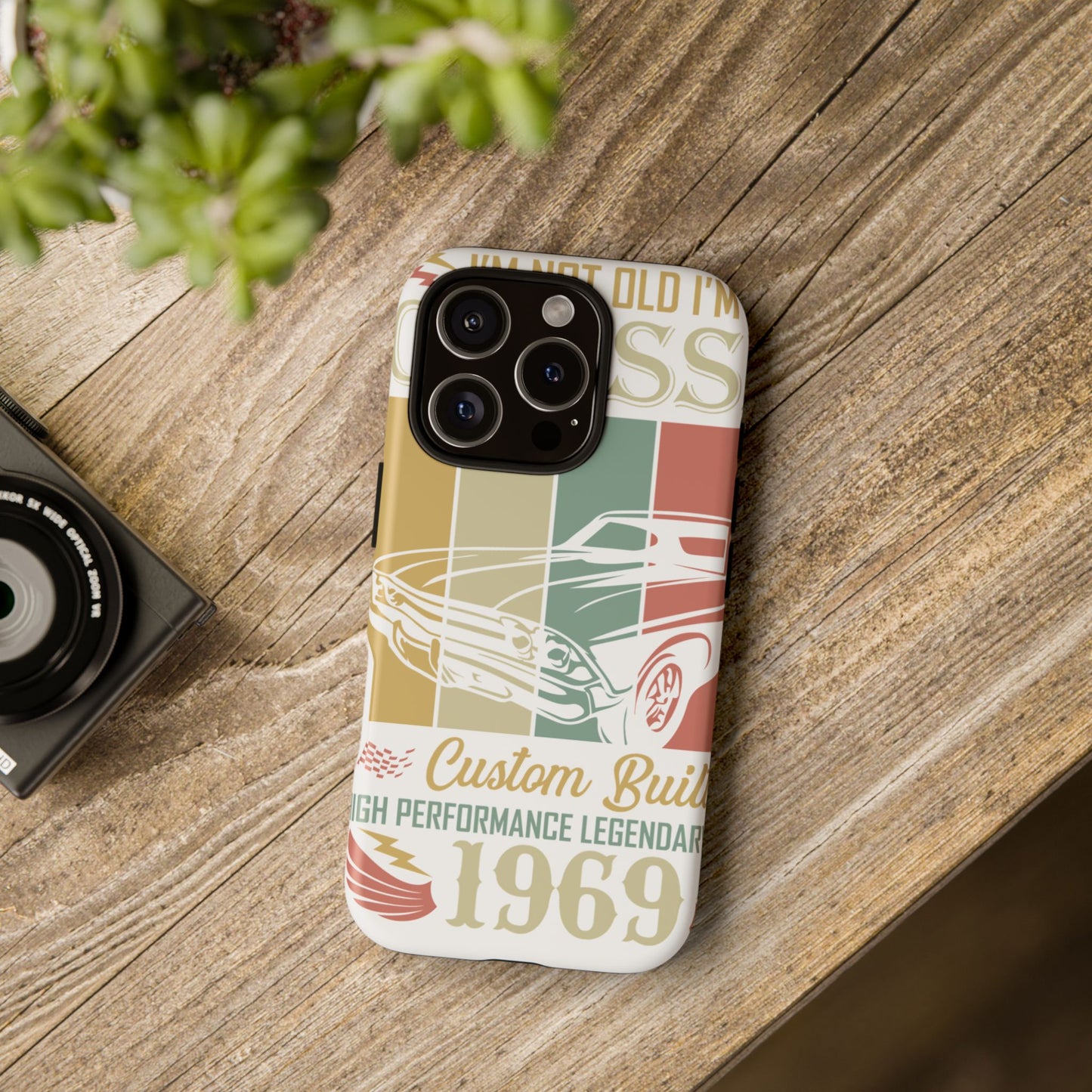 Vintage Classic Car Tough Case - Retro 1969 Design