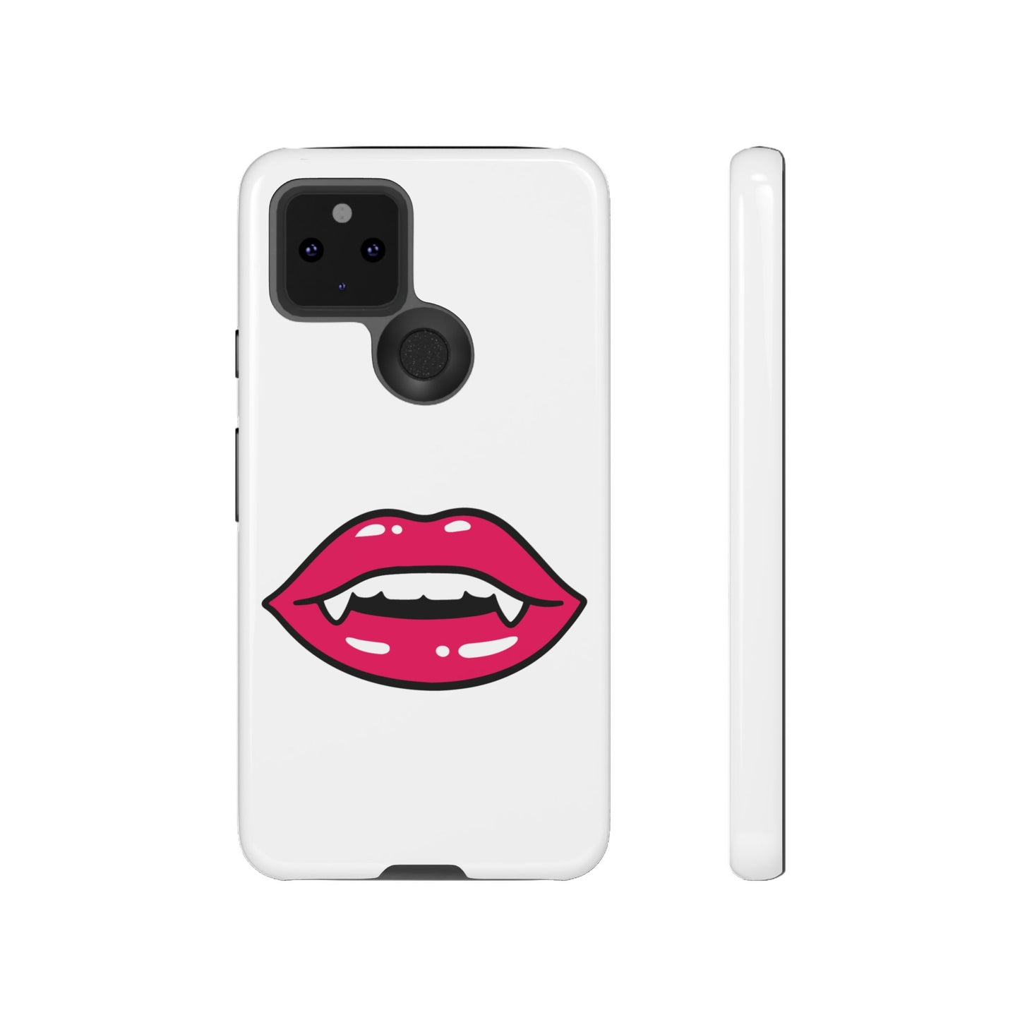 Vampire Mouth Phone Case - Tough Cases for Halloween, Gift for Spooky Lovers, Quirky Phone Accessories, Fun Tech Gear