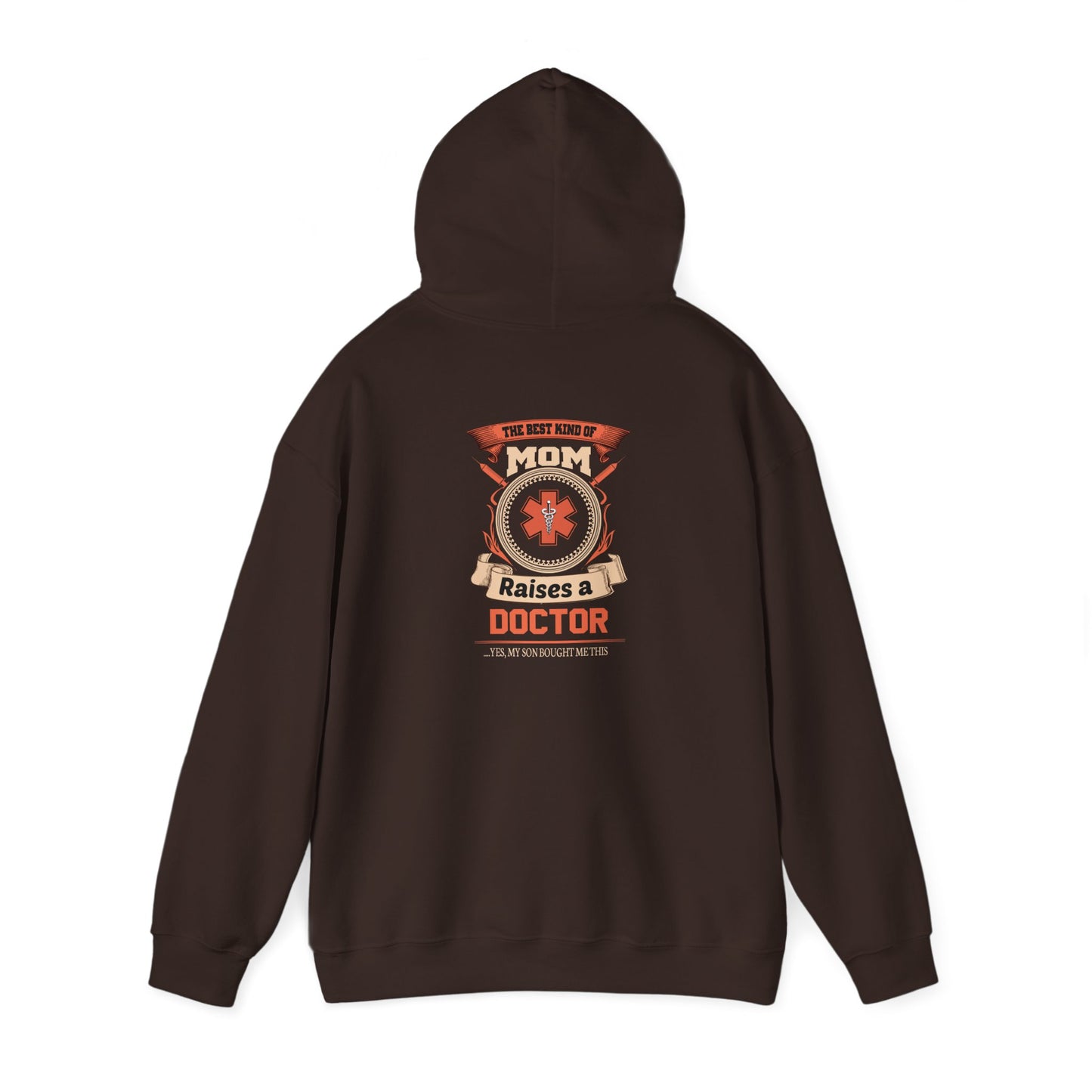 Mom Raises a Doctor Hooded Sweatshirt - Unisex Heavy Blend™