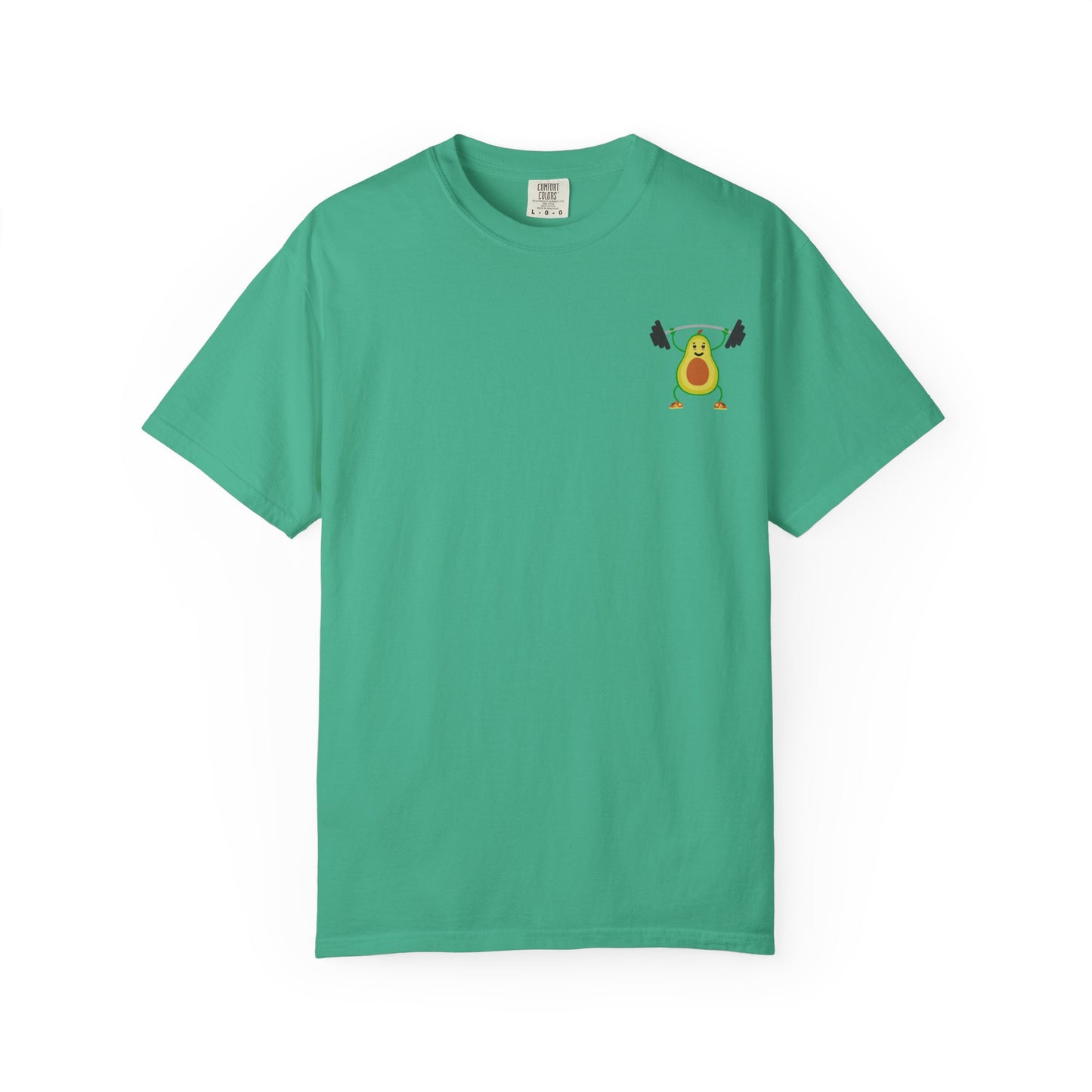 Funny Avocado Workout Unisex T-Shirt - Perfect for Fitness Lovers & Healthy Eating Enthusiasts