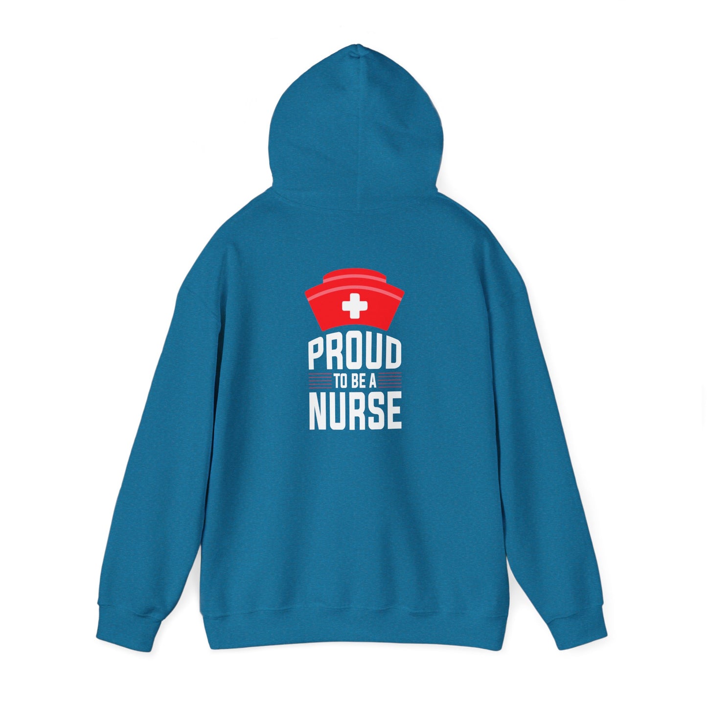 Nurse Life Hoodie - Unisex Heavy Blend™ Sweatshirt with Red Cross Design