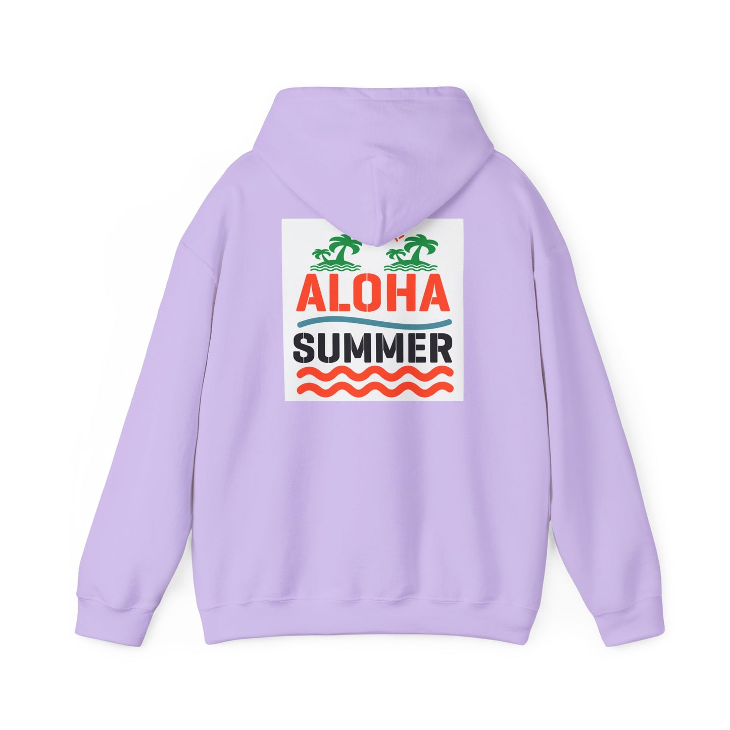 Aloha Summer Hoodie,Tropical Beach Wear,Unisex Sweatshirt,Vacation Outfit, Summer iconic Waikiki Beach Oahu combines urban