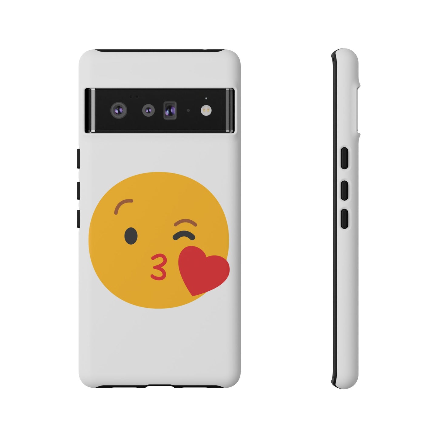 Cute Emoji Phone Case - Kissy Face Design for Stylish Protection