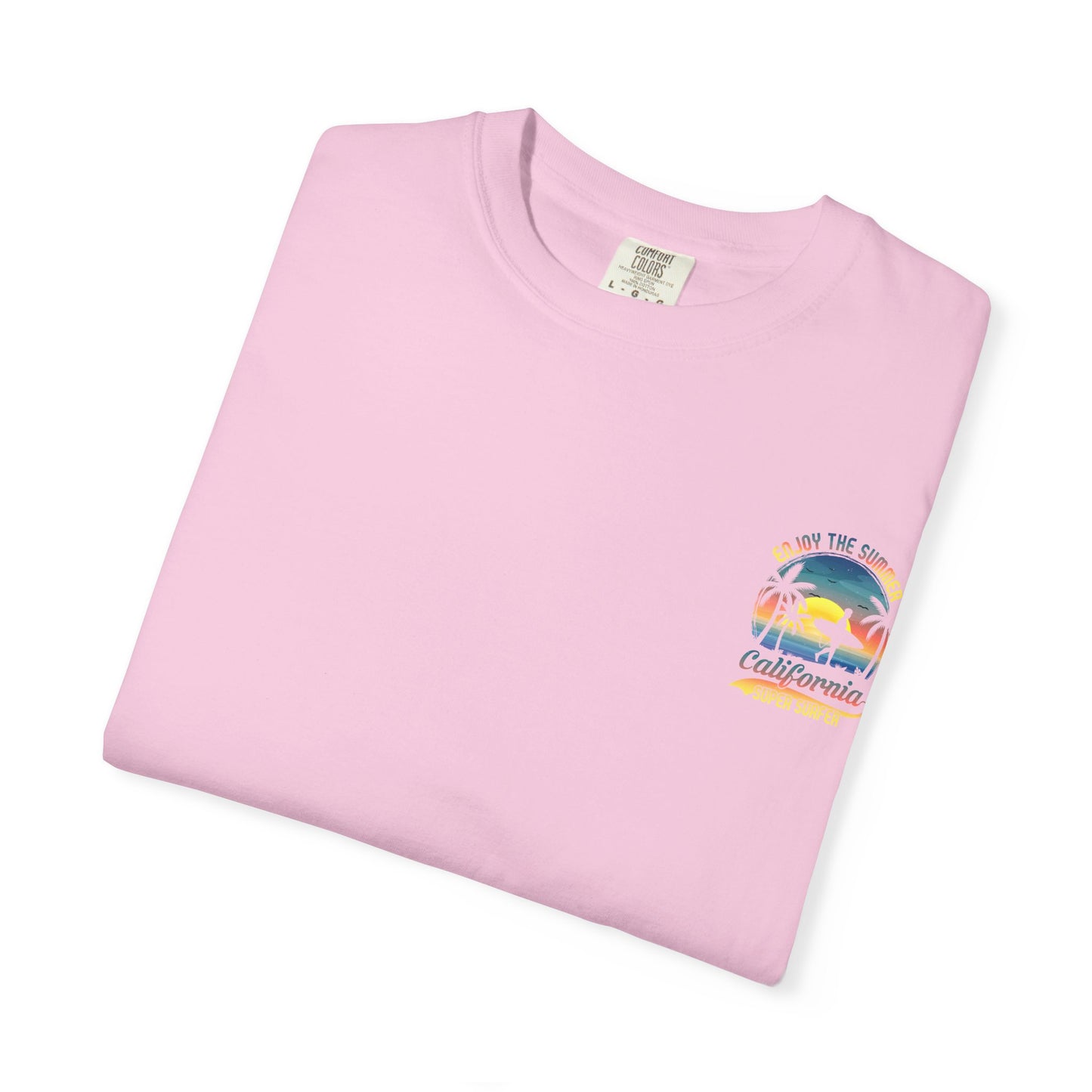 California Summer Vibes T-Shirt, Unisex Beach Tee, Surfing Apparel, Gift for Surfers, Summer Wardrobe Essential