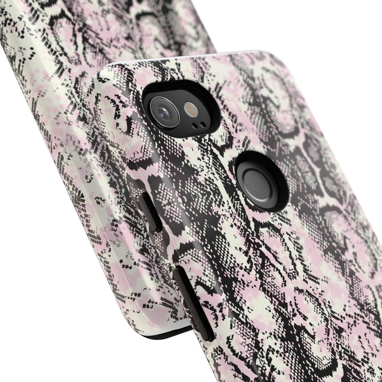 Stylish Snake Print Phone Case – Trendy Design, Tough Protection Make a bold fashion statement while keeping your phone safe with this sleek and durable snake print case.