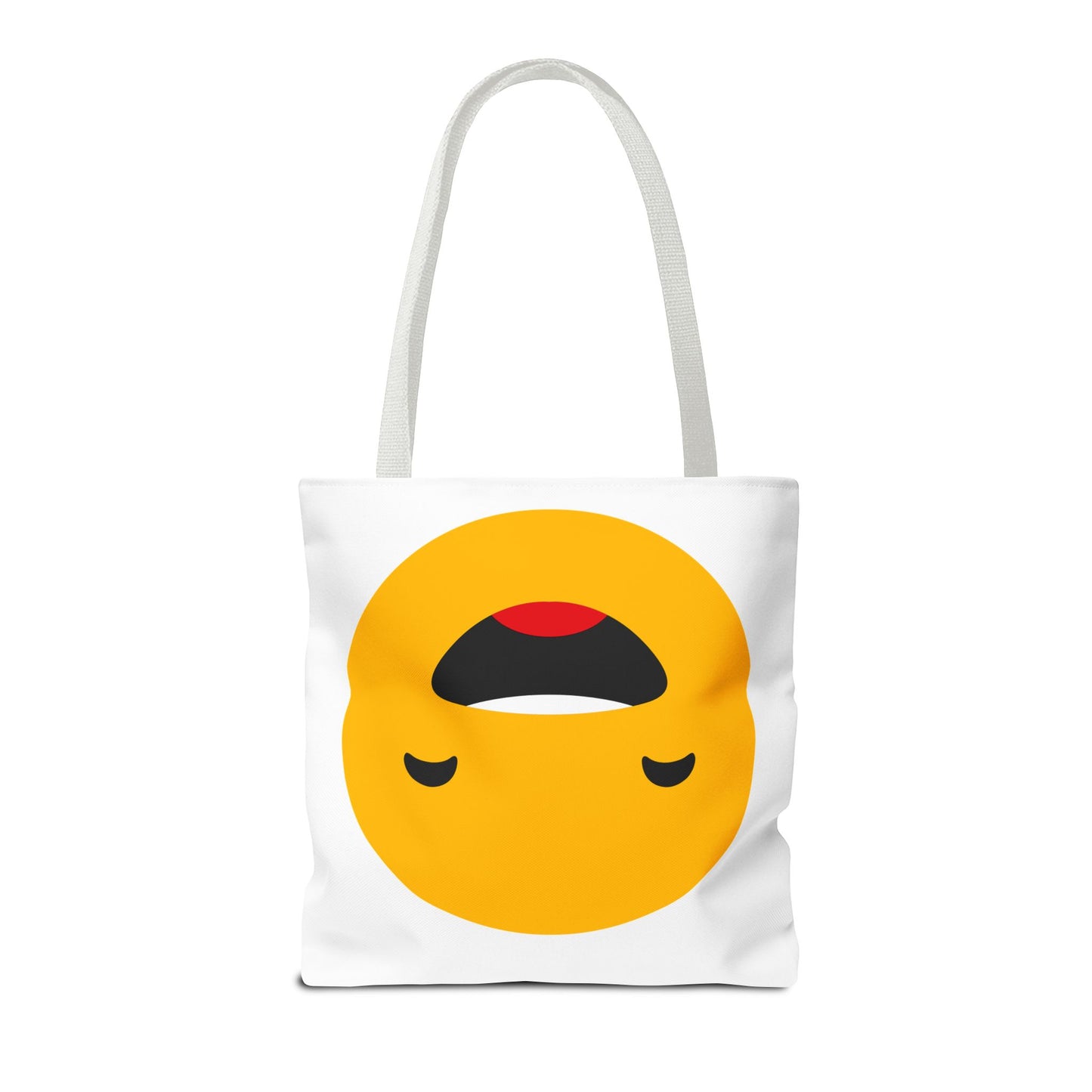 Smiley Face Tote Bag - Fun and Cheerful Reusable Shopping Bag