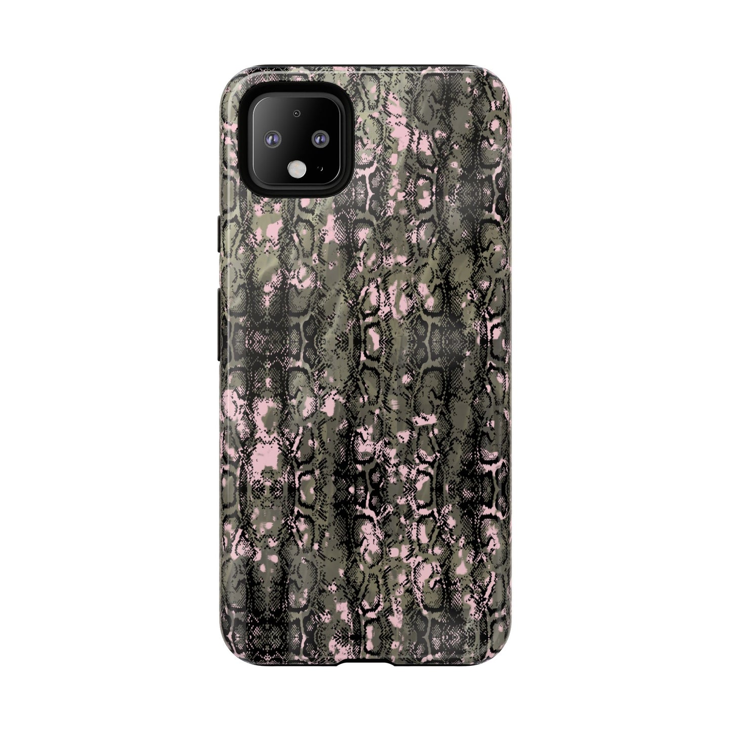 Camo Snake Pattern Phone Case – Rugged Protection Meets Bold Style Turn heads while protecting your phone with this fierce camo snake pattern case—where urban edge meets outdoor grit.
