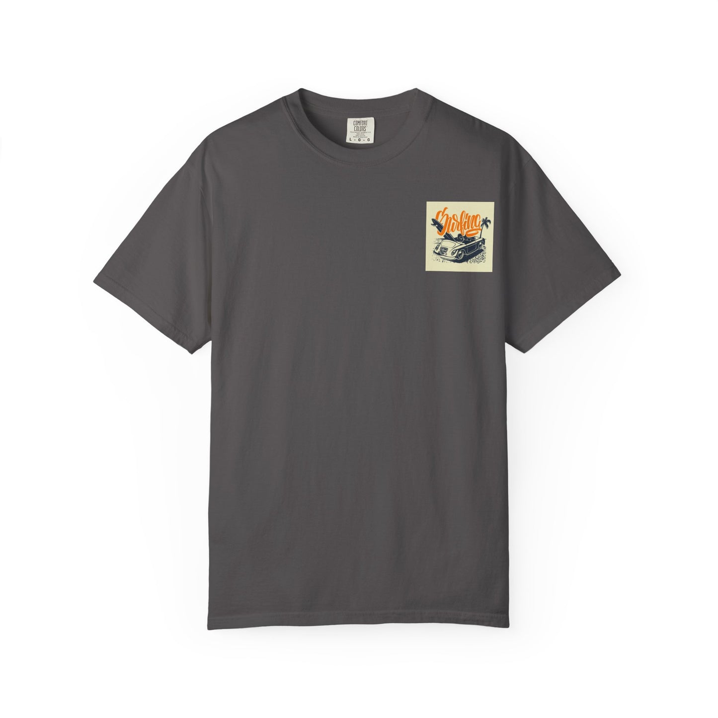 Retro Surfing Unisex T-Shirt, Beach Vibe Tee, Summer Casual Wear, Vacation Shirt, Surf Lover Gift, Ocean Adventure Top