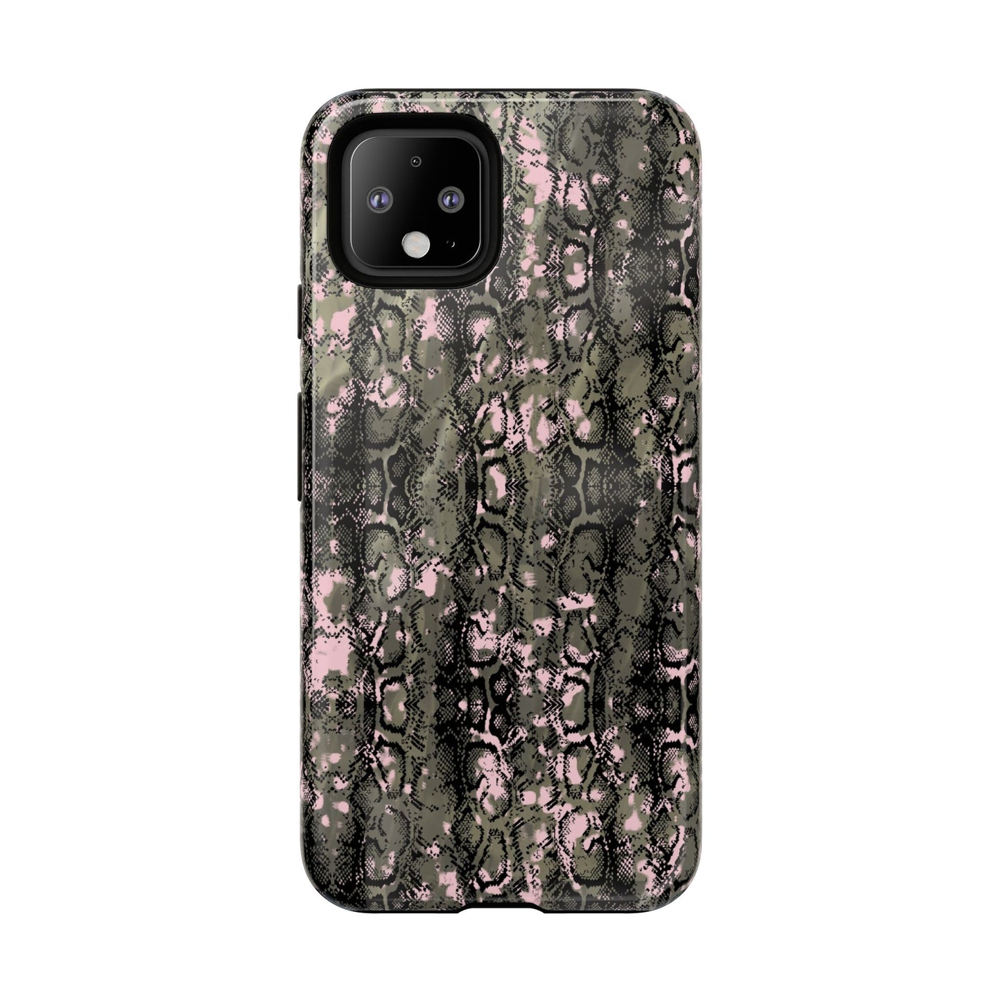 Stylish Snake Print Phone Case for Tough Protection