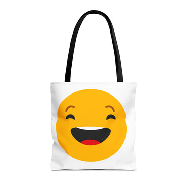Smiley Face Tote Bag - Fun & Cheerful Design for Everyday Use
