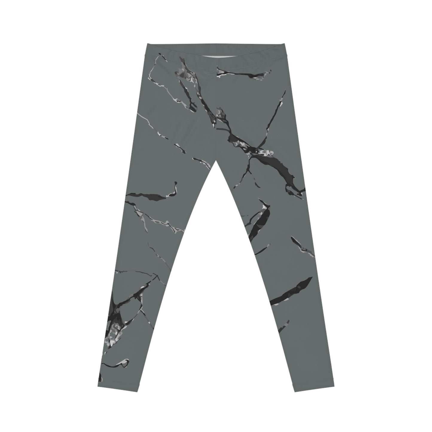 Chic Marble Print Women's Leggings | Stylish Everyday Wear, Yoga, Workout, Travel, Casual