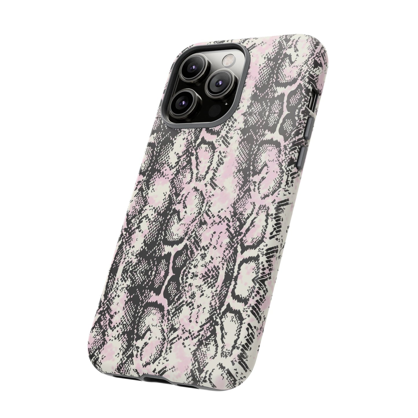 Stylish Snake Print Phone Case - Tough Protection for Trendsetters