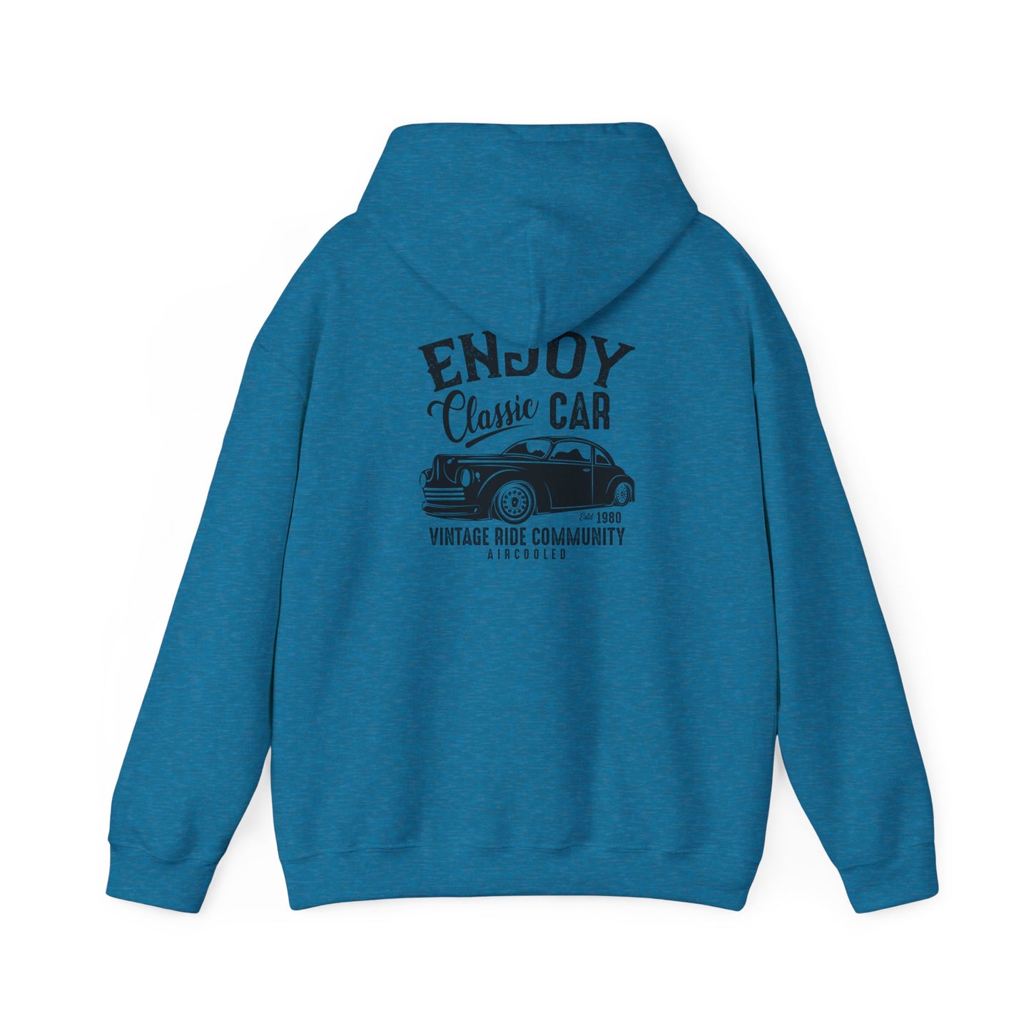 Vintage Car Lover's Hoodie - Enjoy Classic Car Design