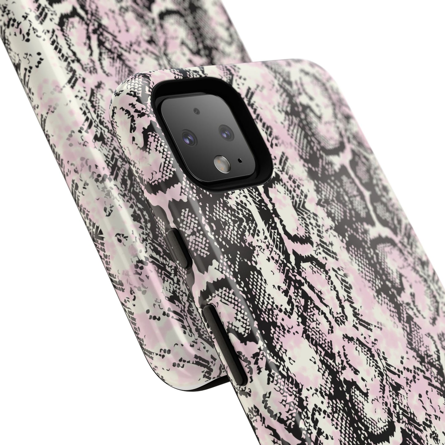 Stylish Snake Print Phone Case – Trendy Design, Tough Protection Make a bold fashion statement while keeping your phone safe with this sleek and durable snake print case.