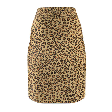 Stylish Leopard Print Women's Pencil Skirt