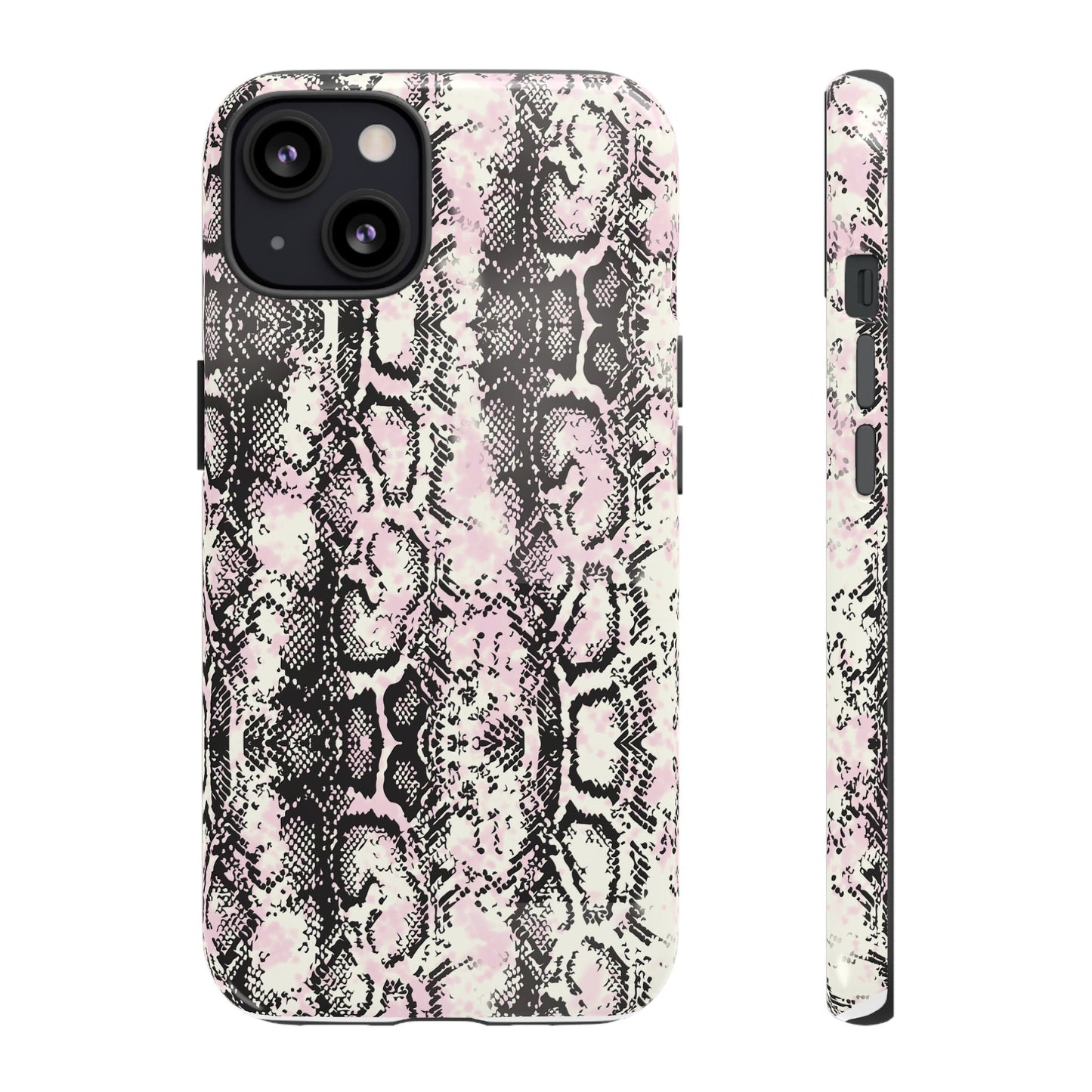 Stylish Snake Print Phone Case – Trendy Design, Tough Protection Make a bold fashion statement while keeping your phone safe with this sleek and durable snake print case.