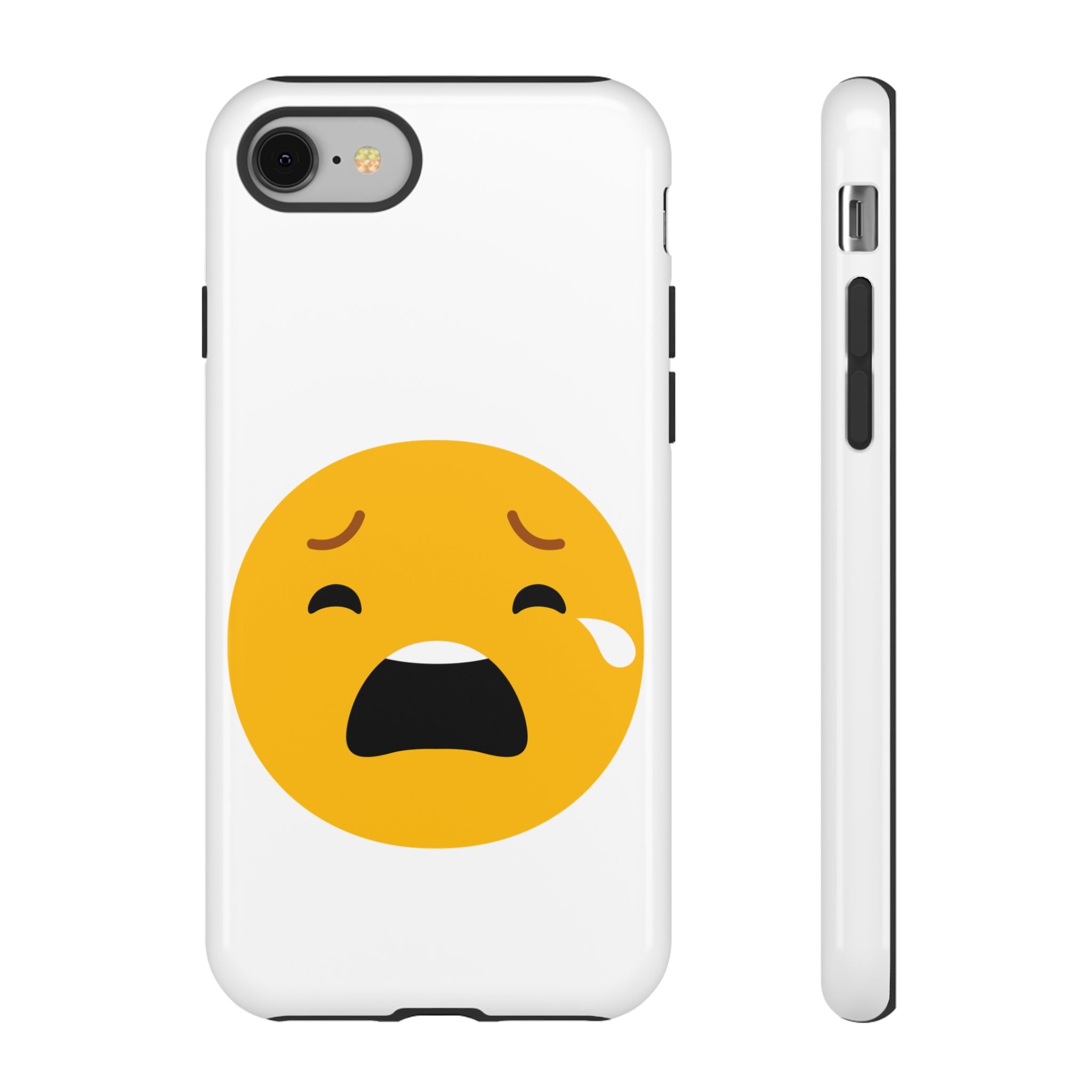 Emotional Tough Case – Sad Emoji Phone Case for Supportive Gifts