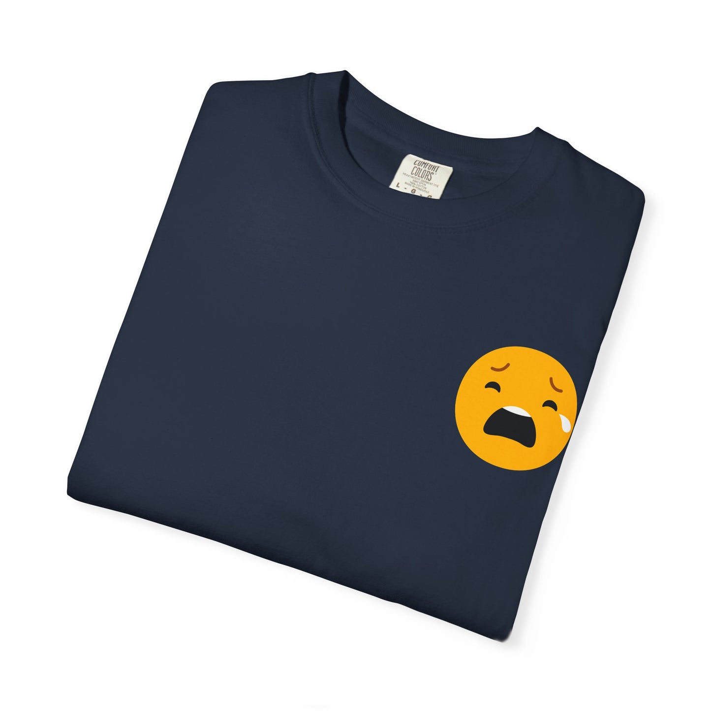 Emotional Support Unisex Tee - Sad Emoji Graphic T-Shirt