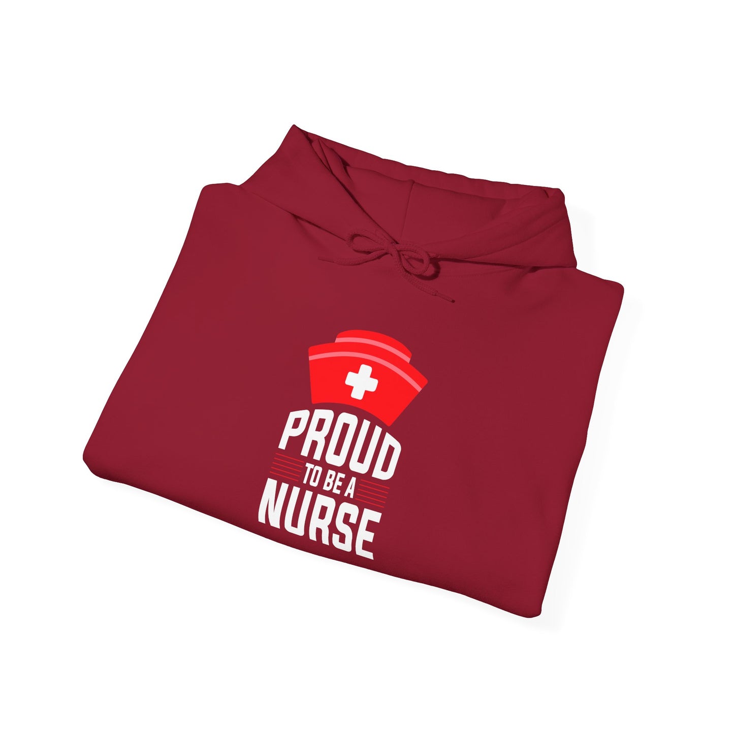 Nurse Life Hoodie - Unisex Heavy Blend™ Sweatshirt with Red Cross Design