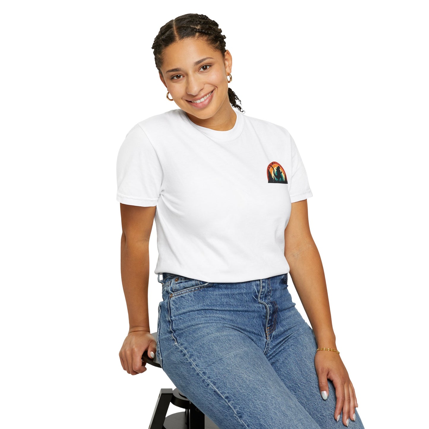 🌄 Adventure Awaits T-Shirt – Vibrant Graphic Tee for Nature Lovers
