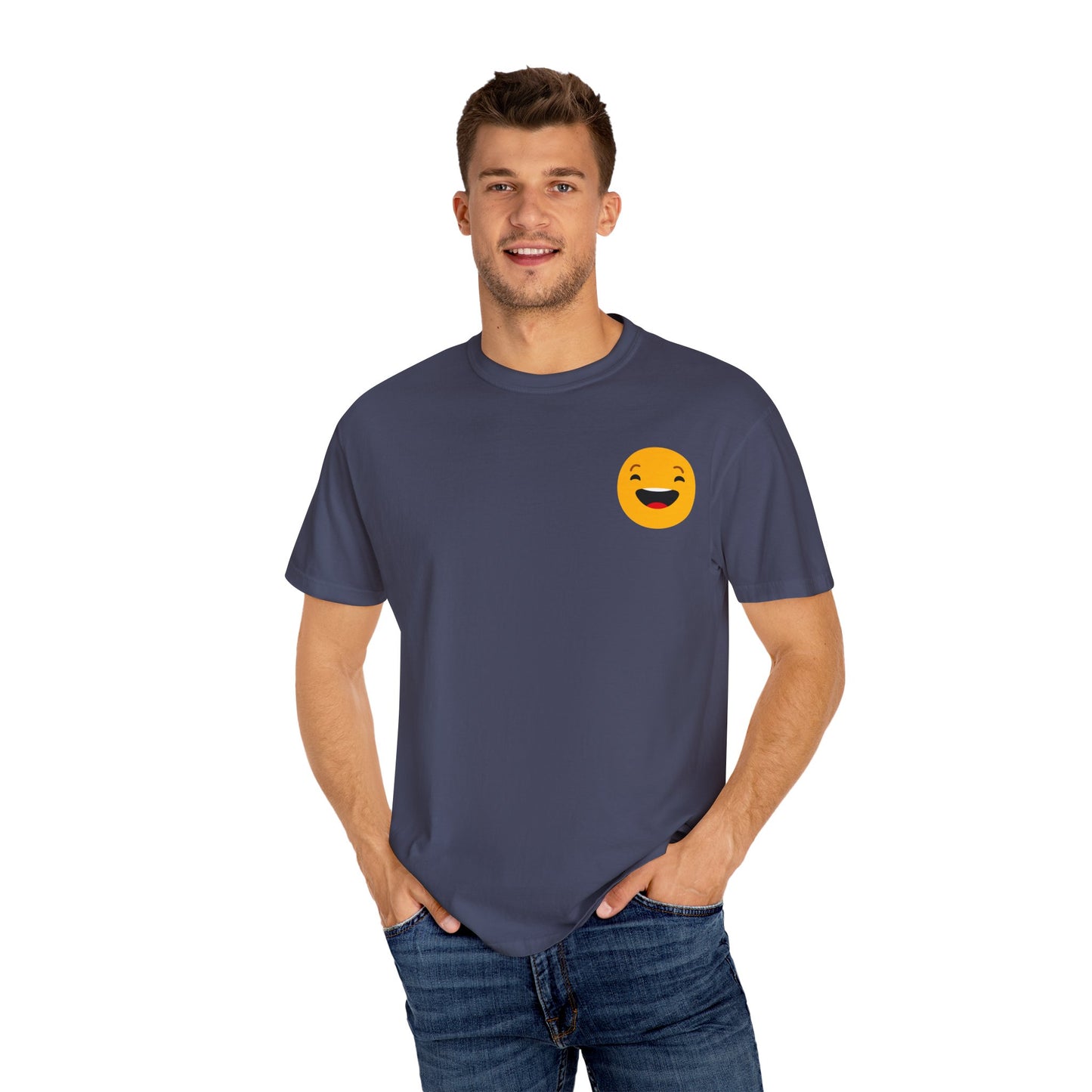 Unisex Emoji Smiley T-shirt – Fun Casual Tee for Everyday Wear