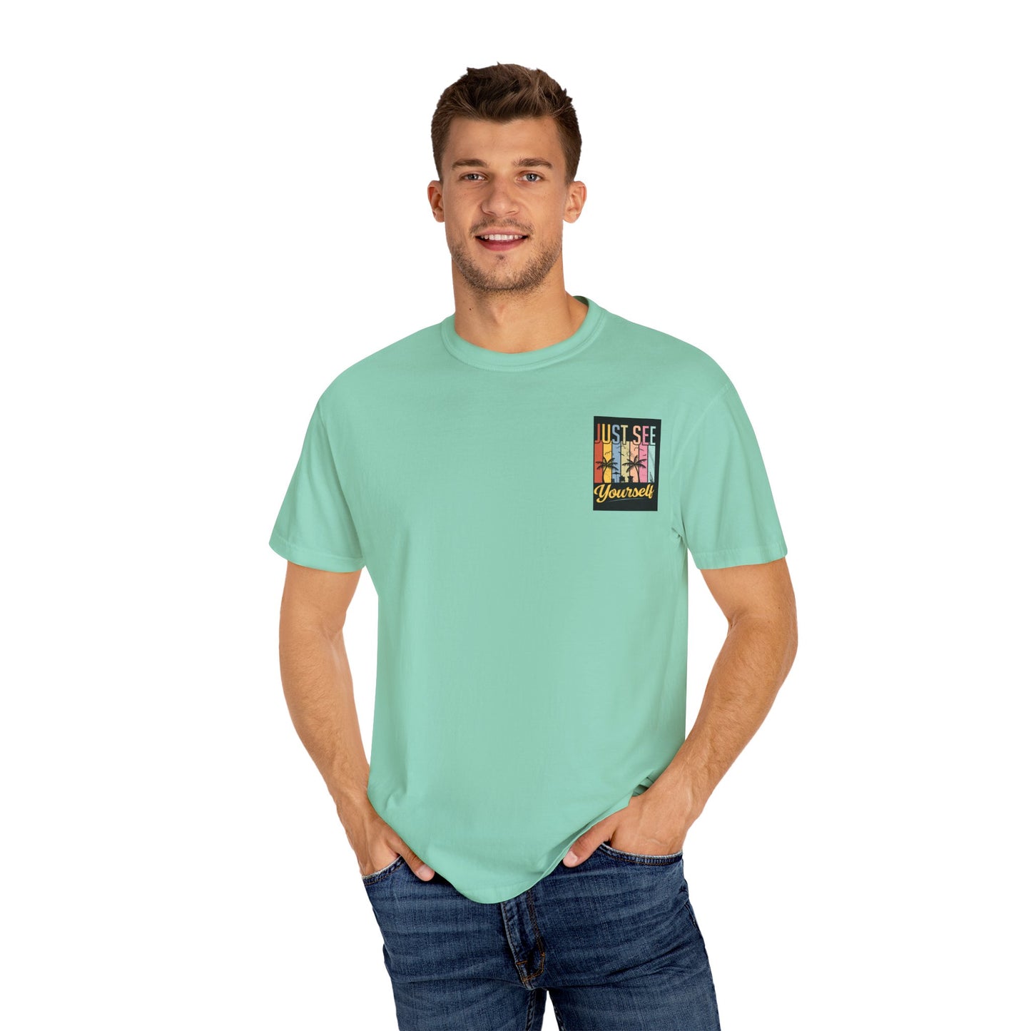 Retro Beach Vibes Unisex T-Shirt, Summer Casual Tee, Gift for Beach Lovers, Vacation Wear, Inspirational Graphic Tee, FUN